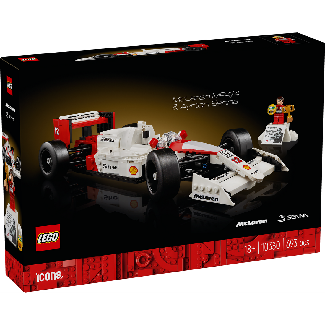 10330 McLaren MP4/4 & Ayrton Senna