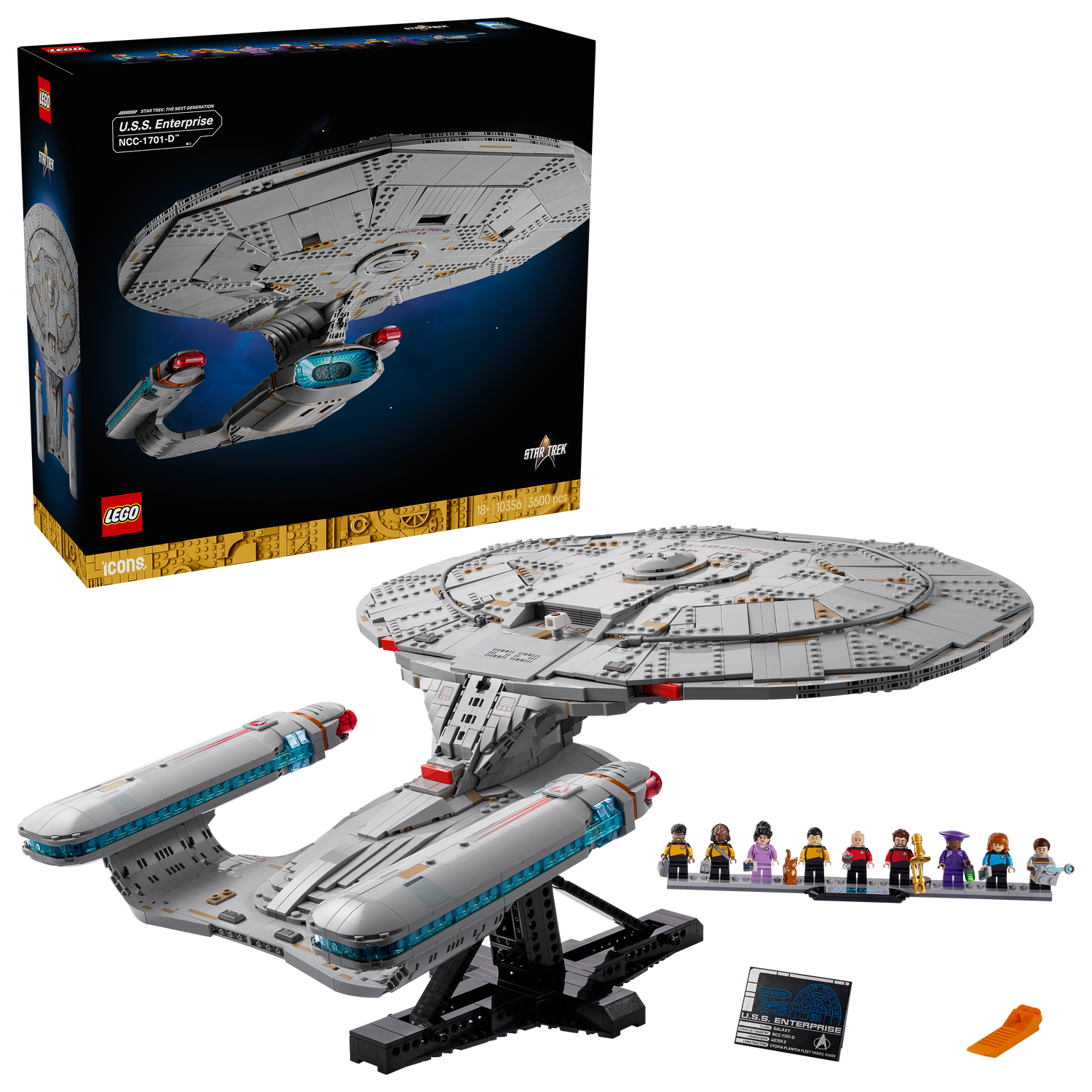 LEGO® Icons Star Trek: U.S.S. Enterprise NCC-1701-D™