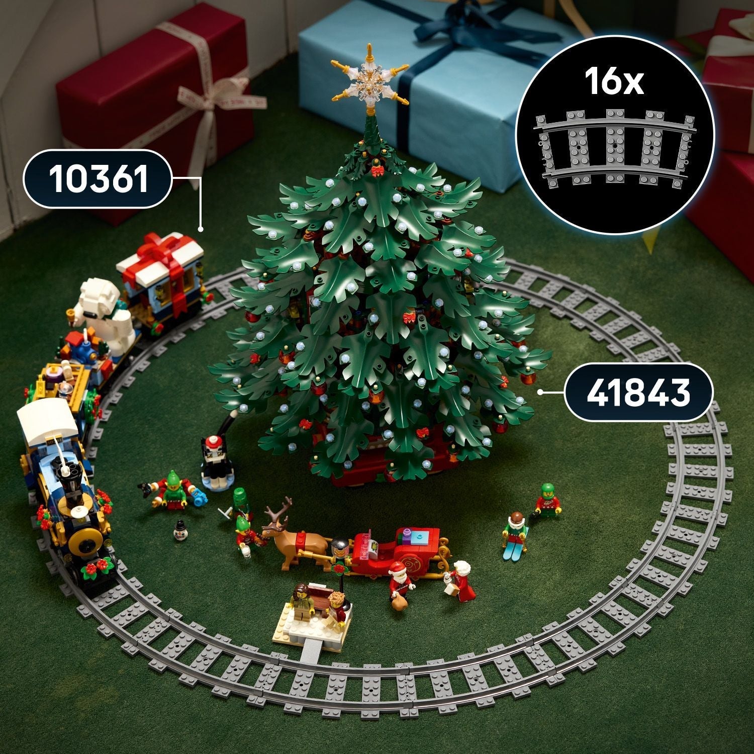 LEGO® Icons Holiday Express Train