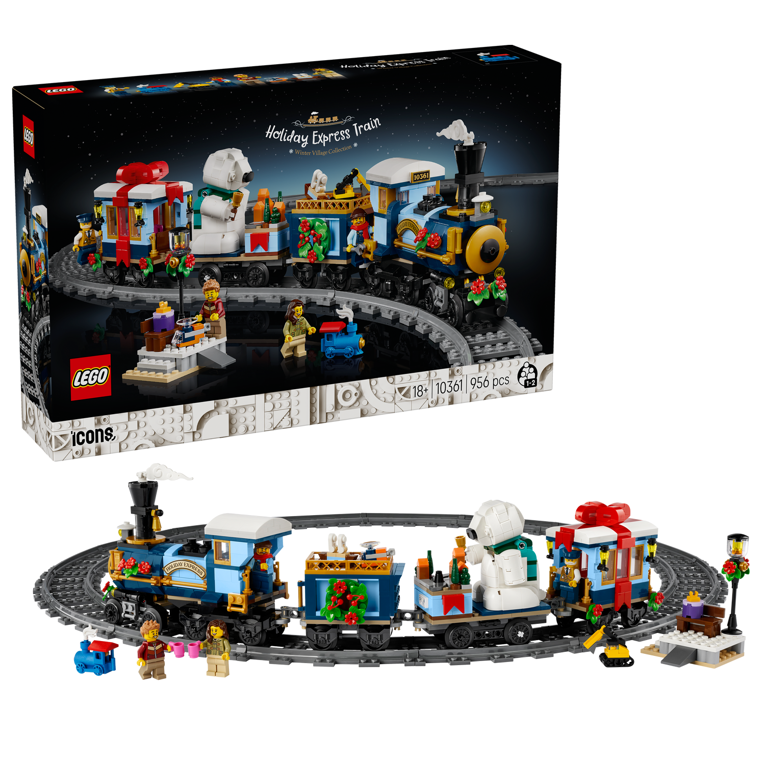 LEGO® Icons Holiday Express Train