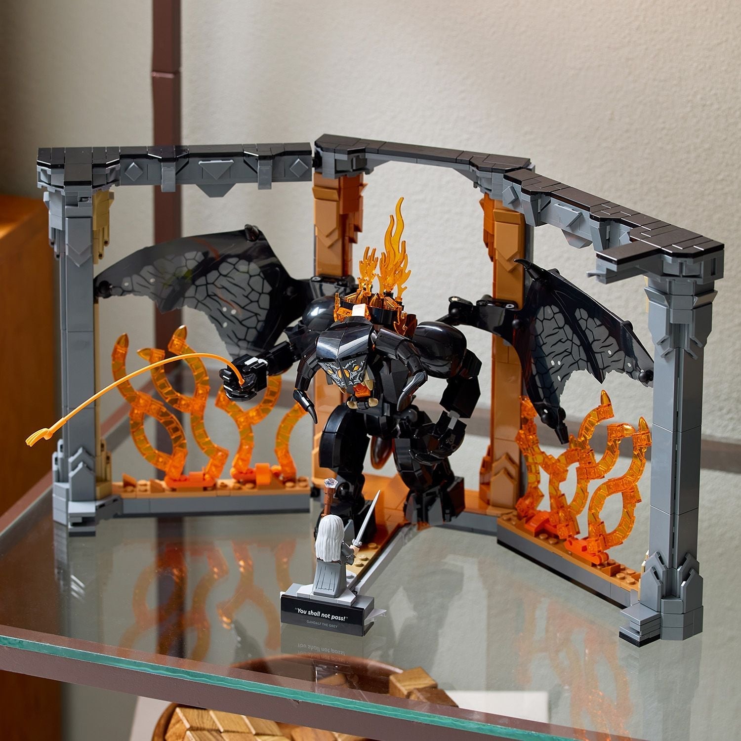 LEGO® ICONS™The Lord of the Rings: Balrog™ Book Nook