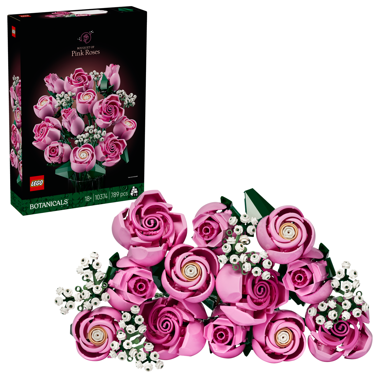 LEGO® Botanicals Bouquet of Pink Roses