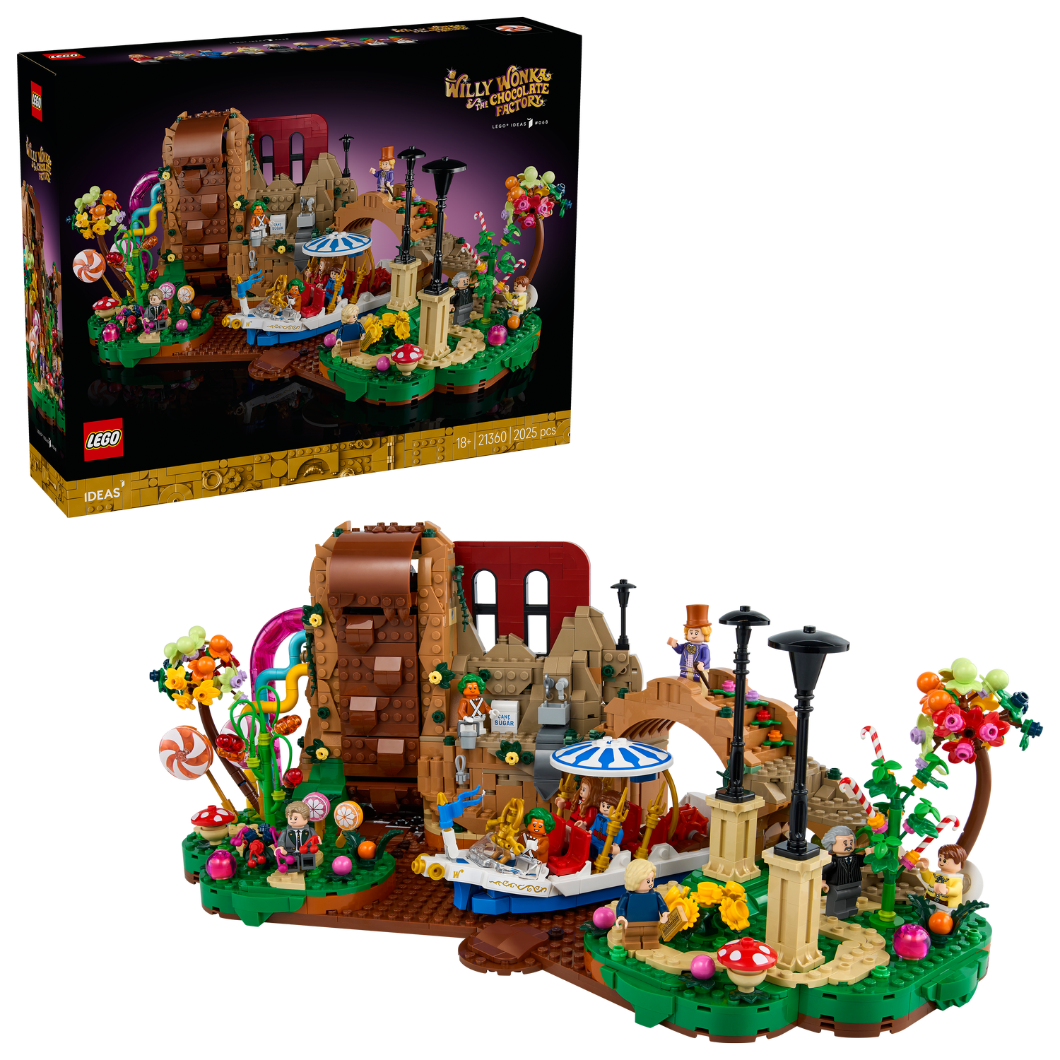 LEGO® Ideas Willy Wonka & the Chocolate Factory