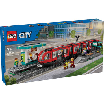 LEGO® City Downtown Tram and Station