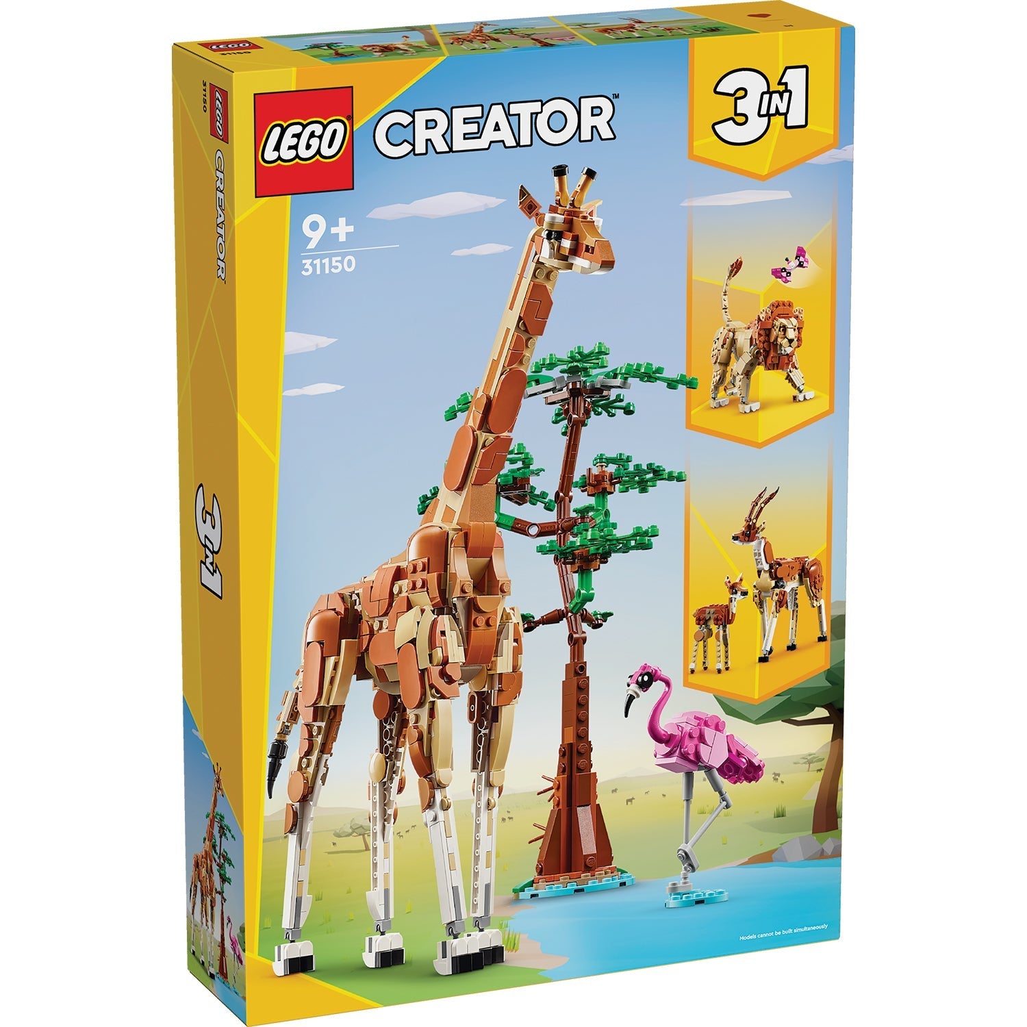 LEGO® Creator 3-in-1 Wild Safari Animals