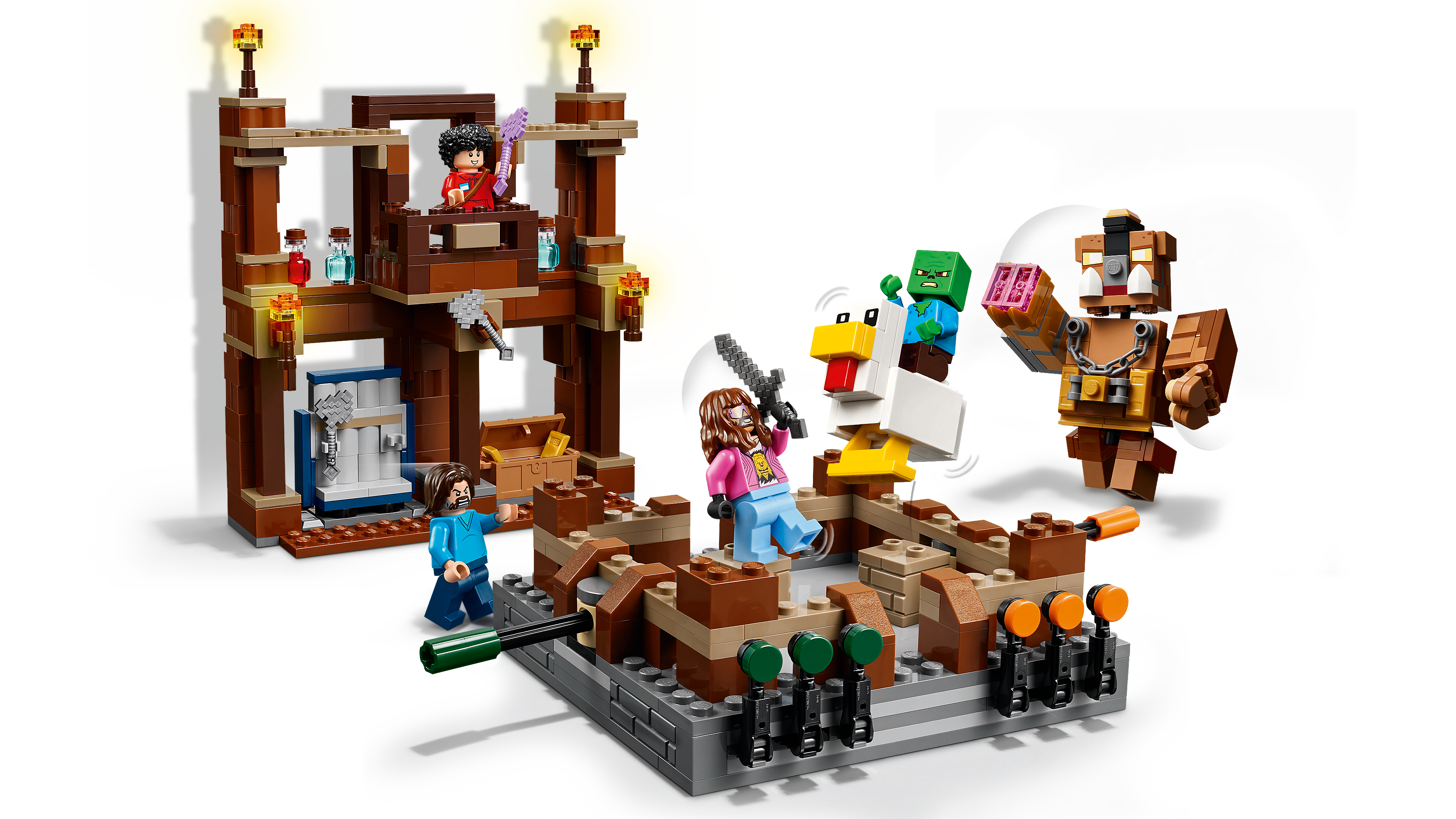 21272 Woodland Mansion Fighting Ring