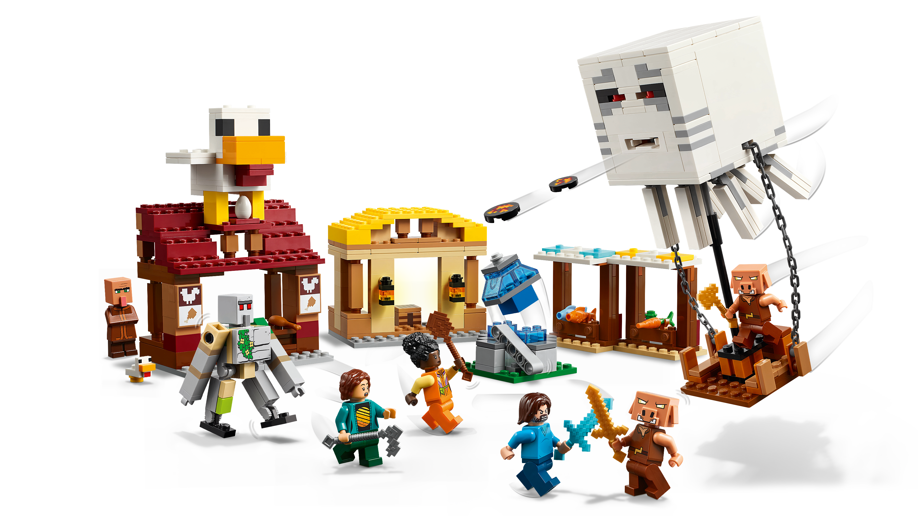 21273 The Ghast Balloon Village Attack
