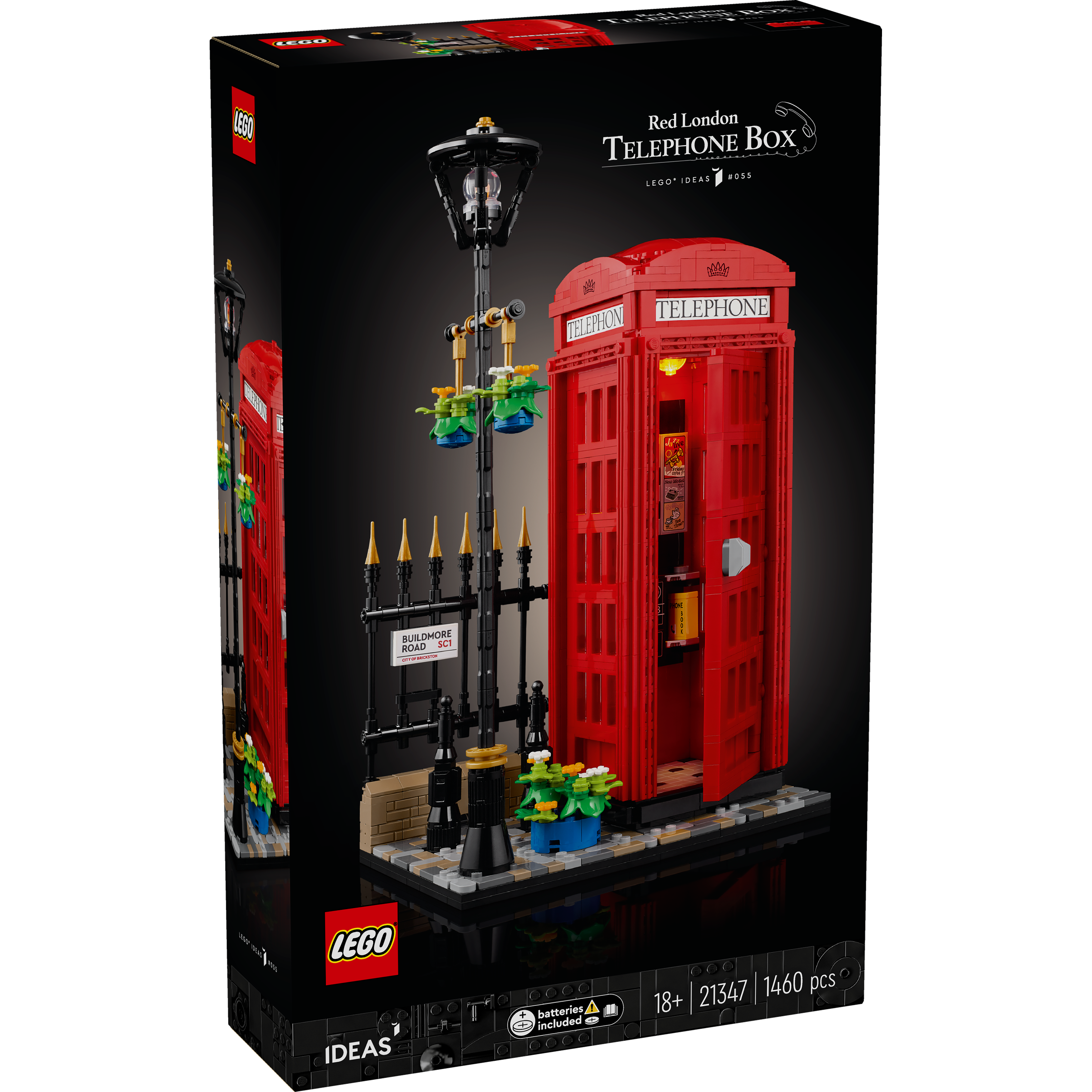21347 Red London Telephone Box