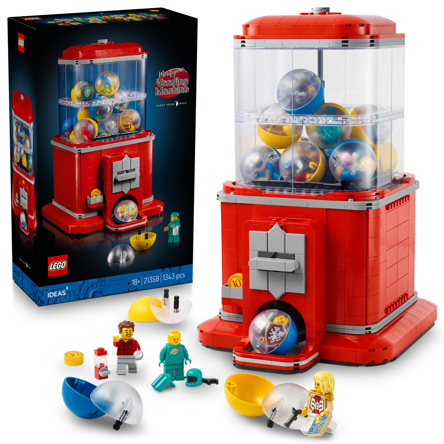 LEGO® Ideas Minifigure Vending Machine
