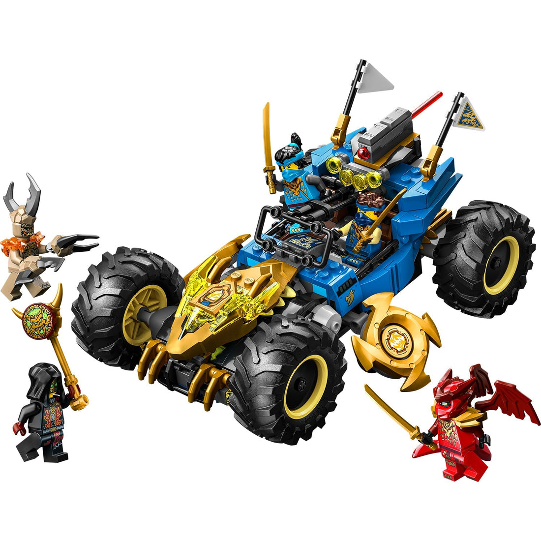 LEGO® NINJAGO® Jay’s Transforming Car