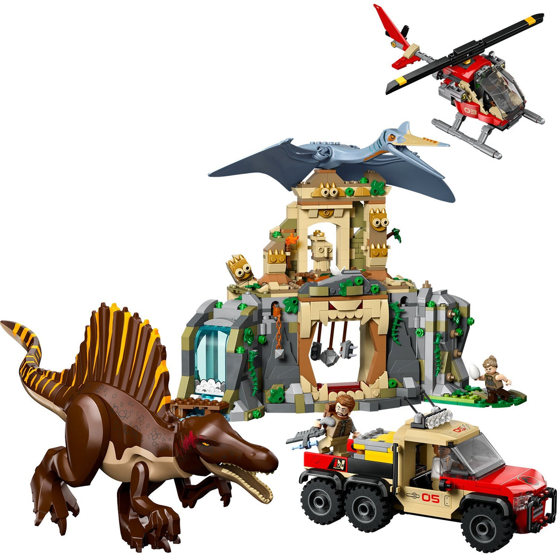 LEGO® Jurassic World Spinosaurus & Quetzalcoatlus Air Mission