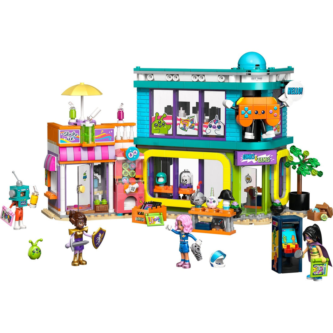 LEGO® Friends™ Comic Book and Game Store