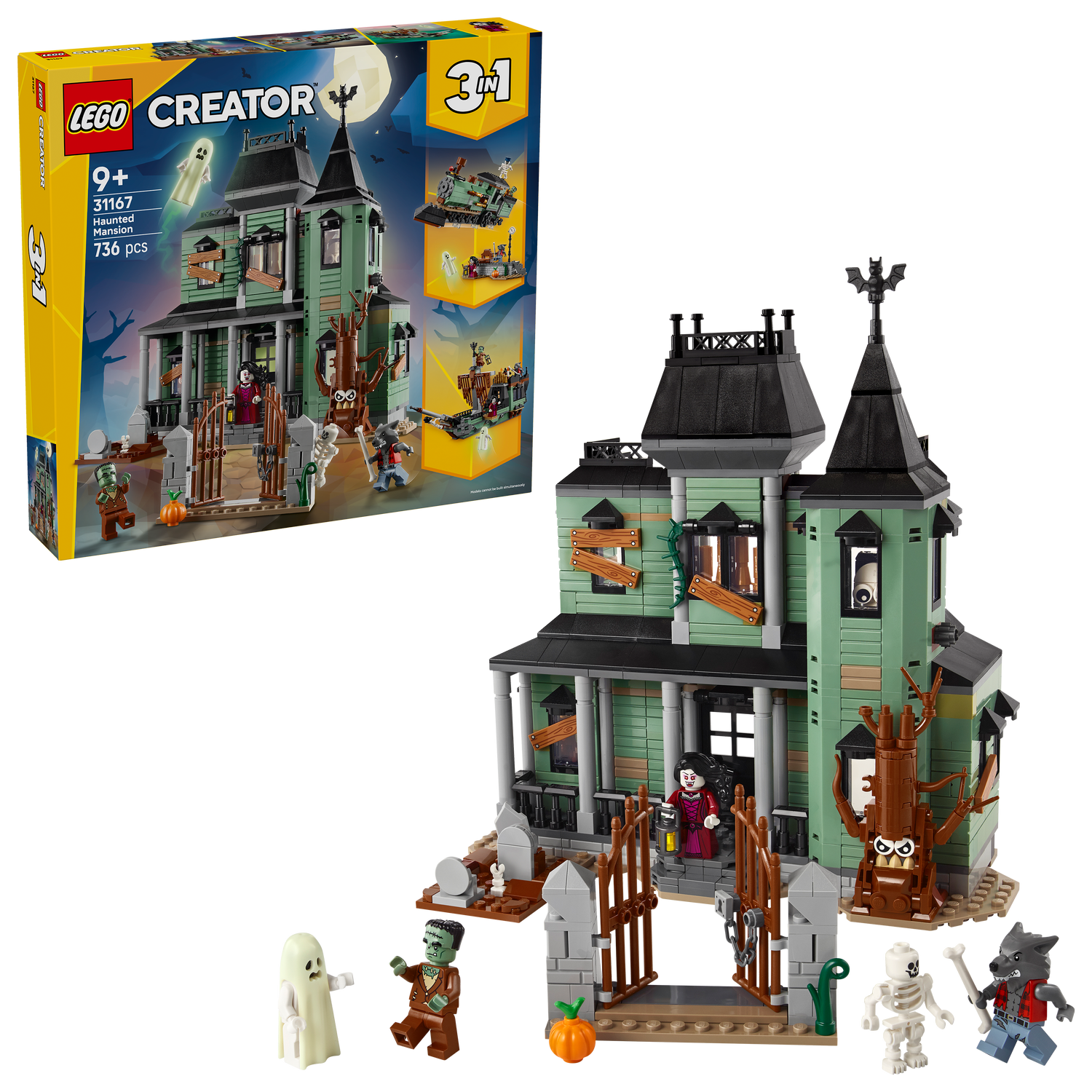 LEGO® Creator 3-in-1 Haunted Mansion