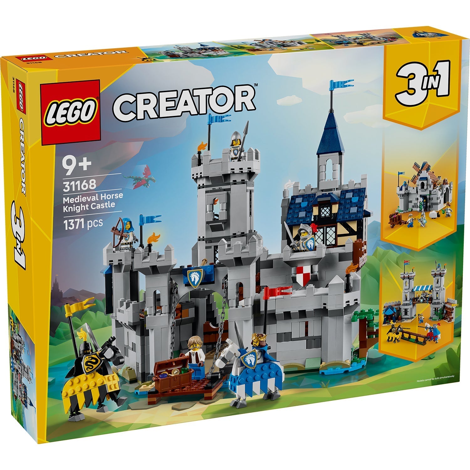 LEGO® Creator 3-in-1 Medieval Horse Knight Castle