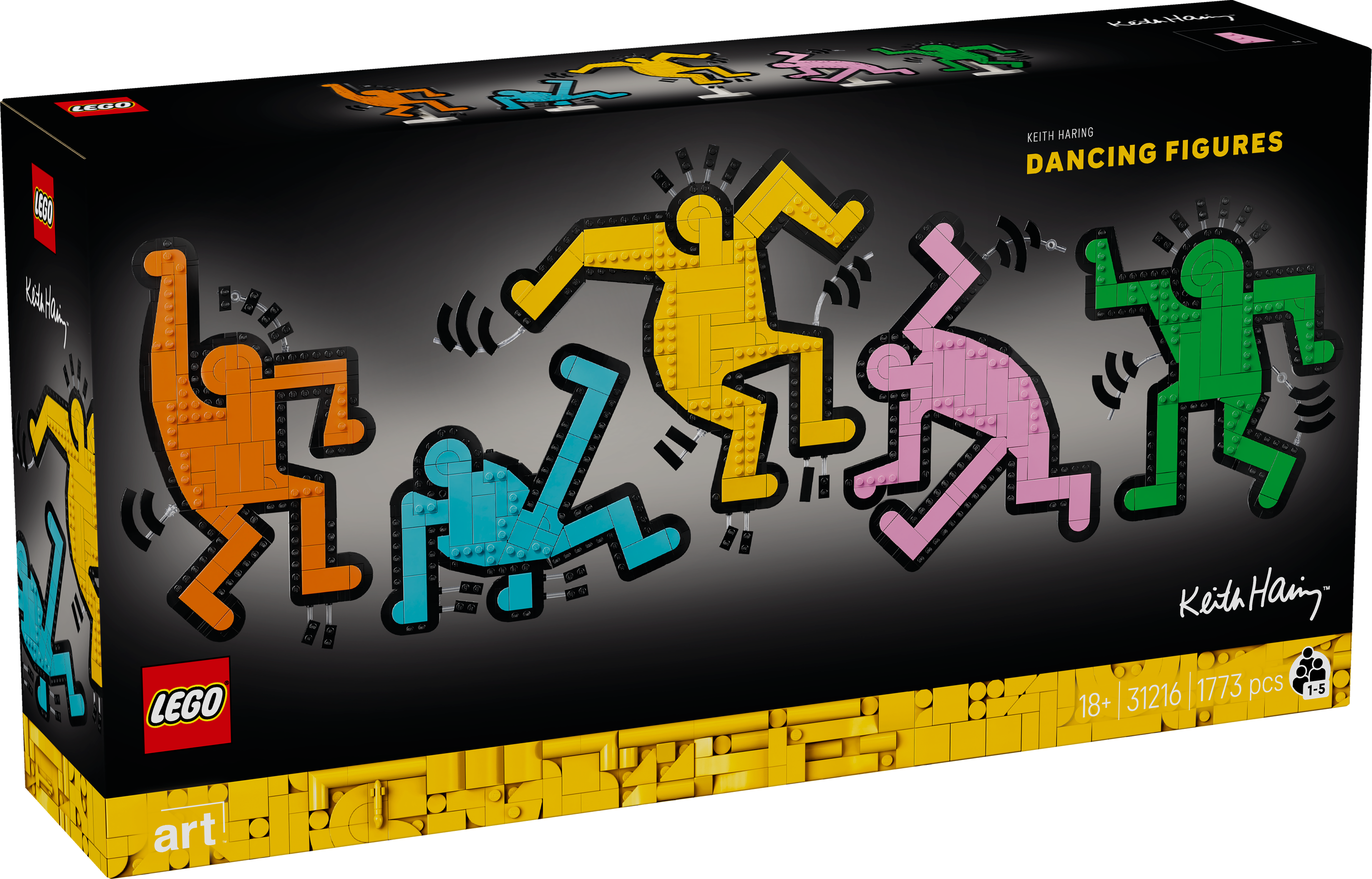 31216 Keith Haring - Dancing Figures