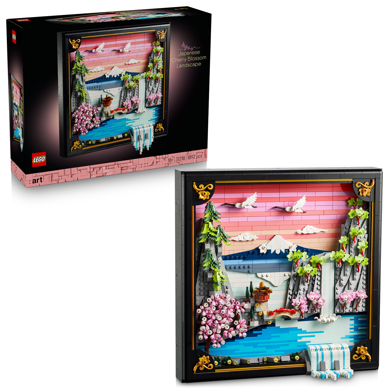 LEGO® Art Japanese Cherry Blossom Landscape