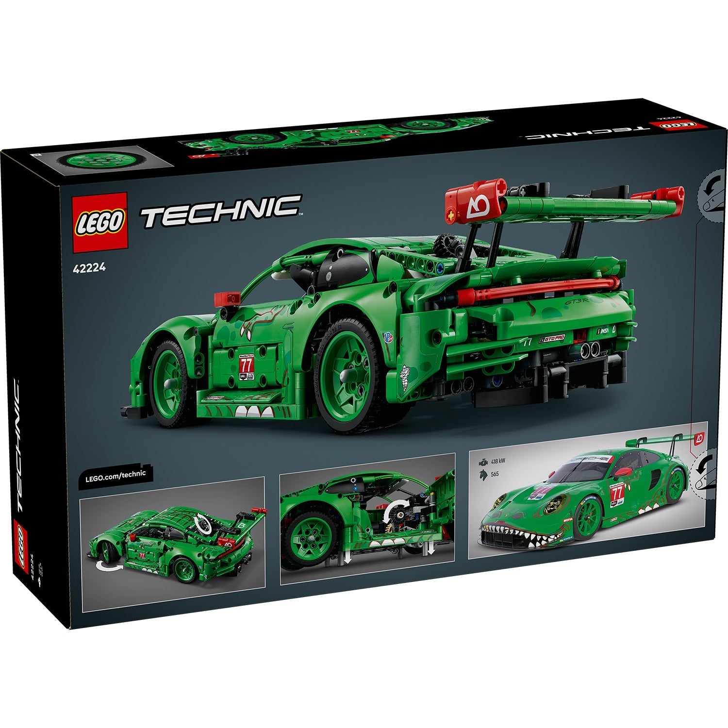 LEGO® Technic™ Porsche 911 GT3 R REXY AO Racing Car