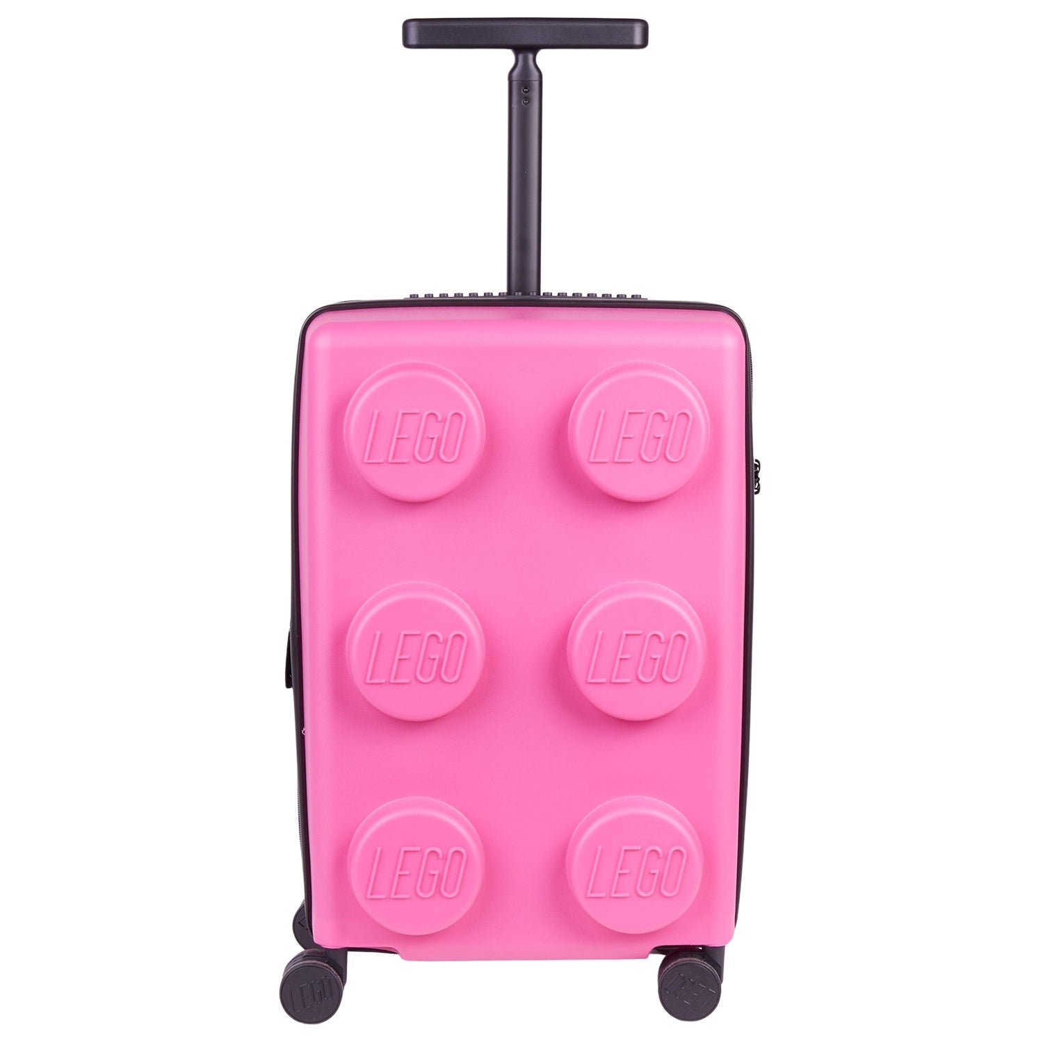 LEGO Signature Brick 2x3 Trolley Expandable Luggage - Bright Purple