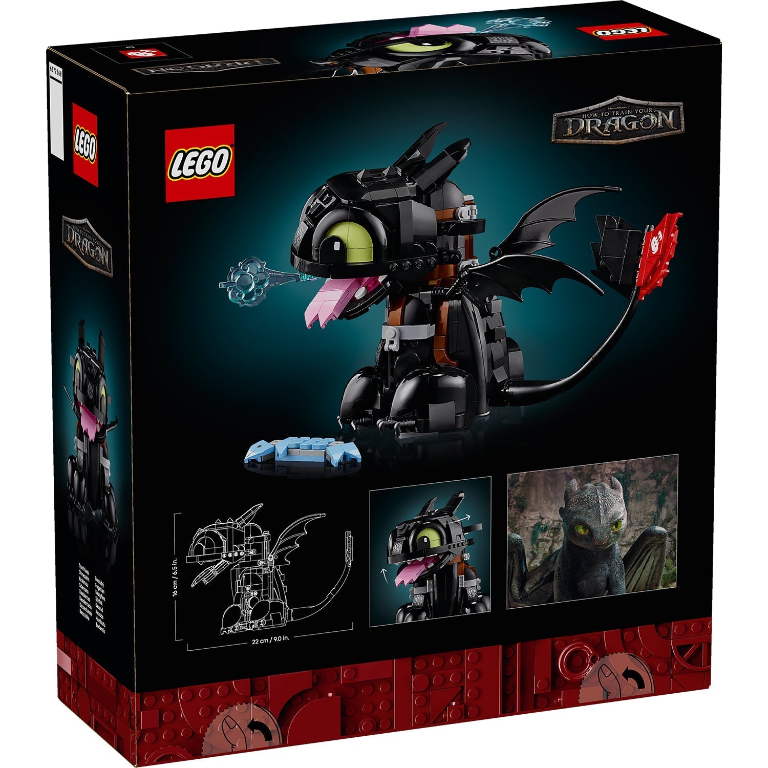 LEGO® ICONS™ How to Train Your Dragon: Toothless