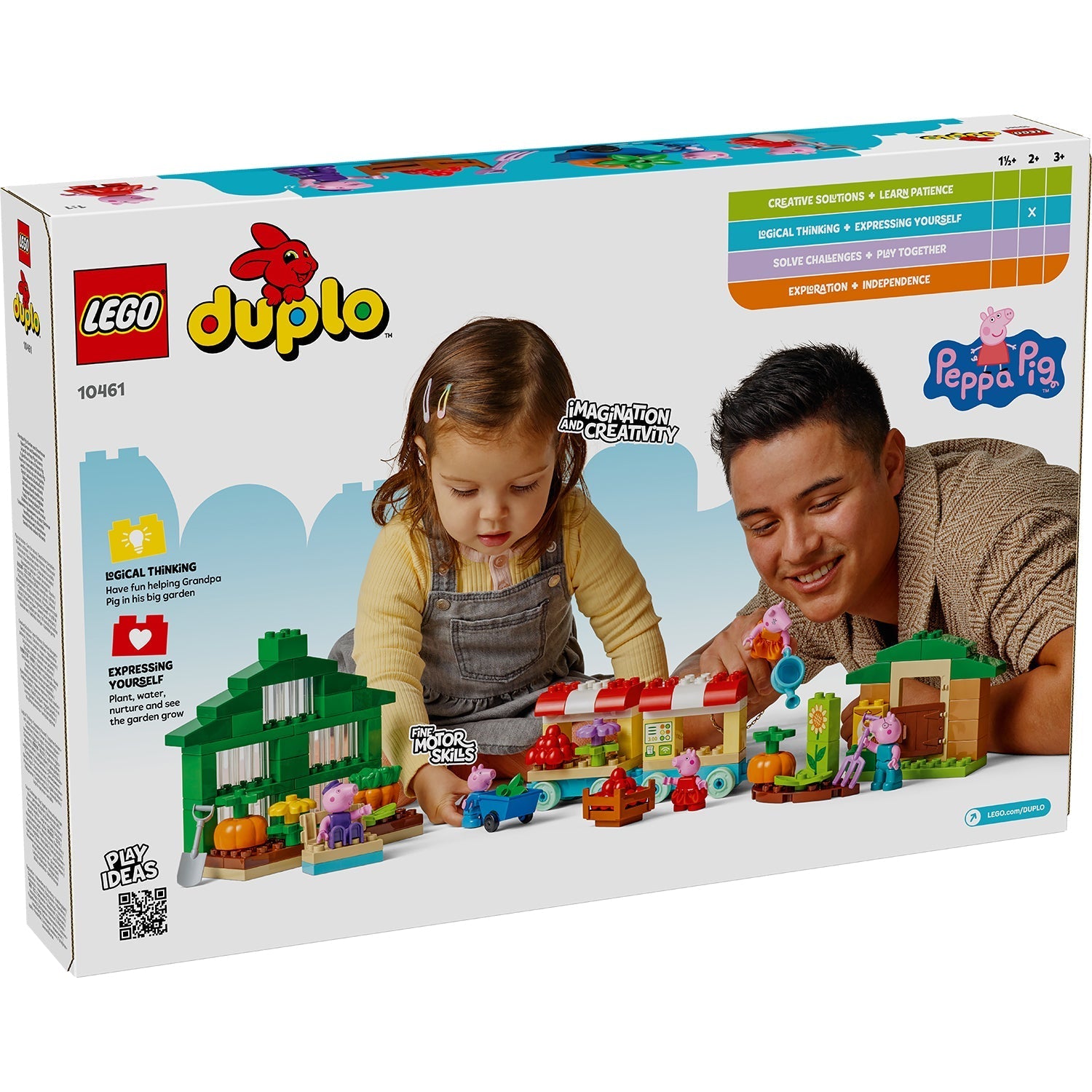 LEGO® DUPLO™ Grandpa Pig's Garden and Greenhouse