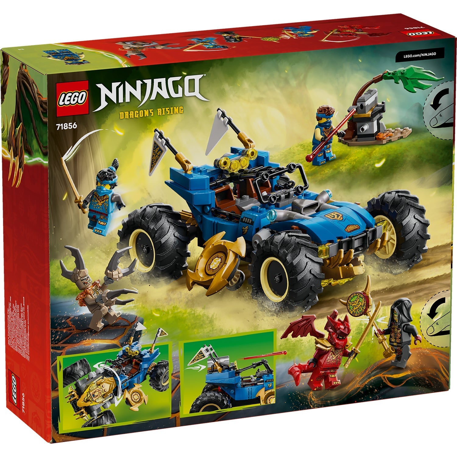 LEGO® NINJAGO® Jay’s Transforming Car