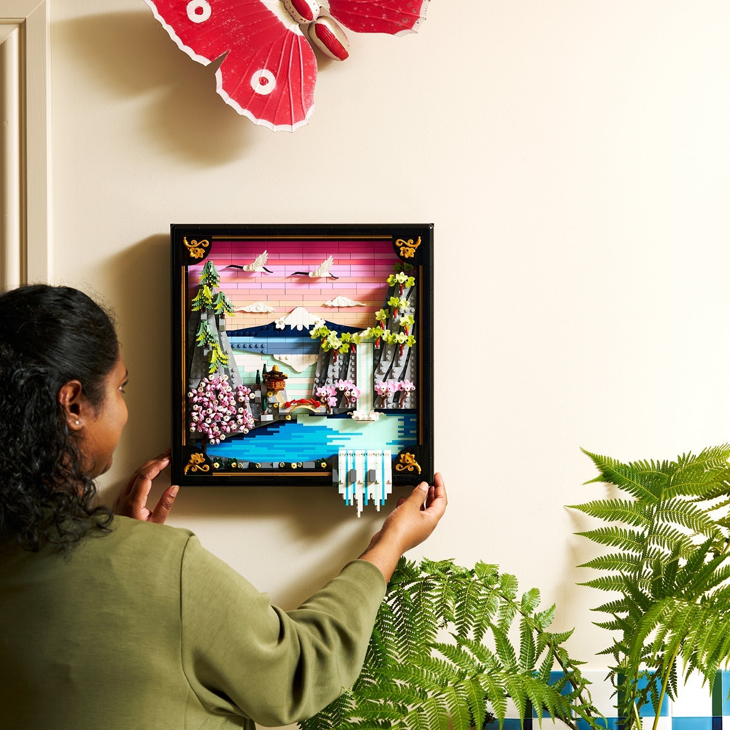 LEGO® Art Japanese Cherry Blossom Landscape