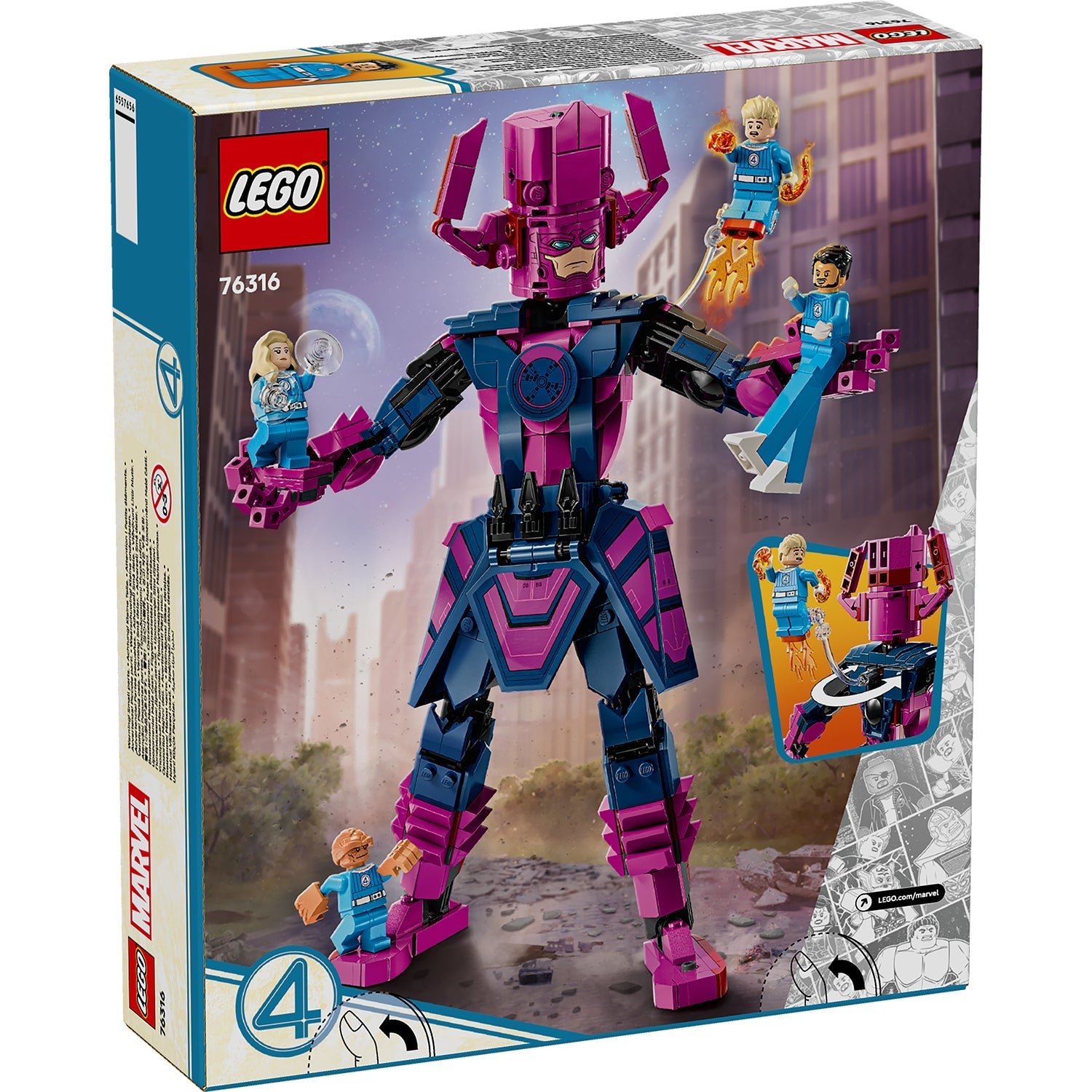 LEGO® Marvel Fantastic Four vs. Galactus Construction Figure