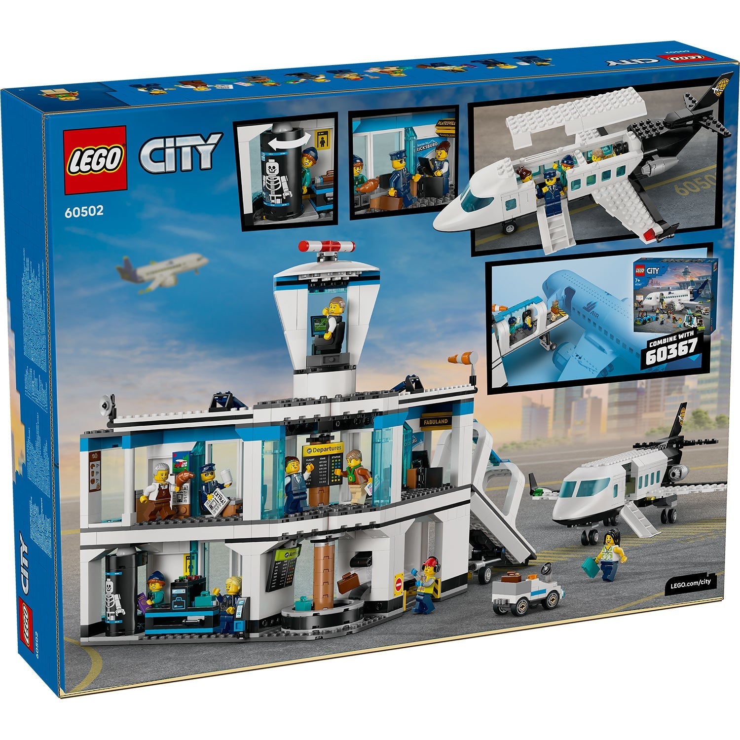 LEGO® City Airport with Airplane