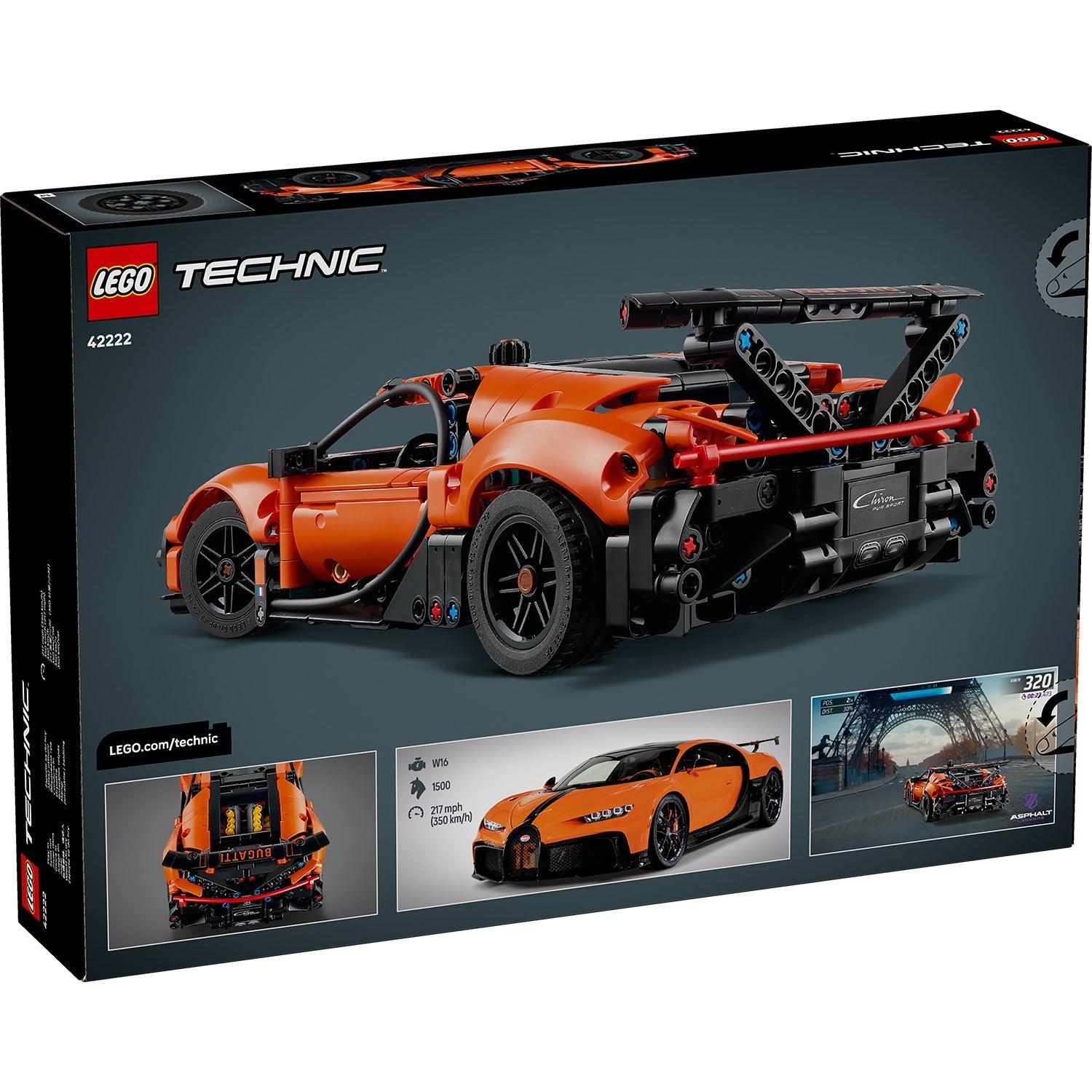 LEGO® Technic Bugatti Chiron Pur Sport Hypercar