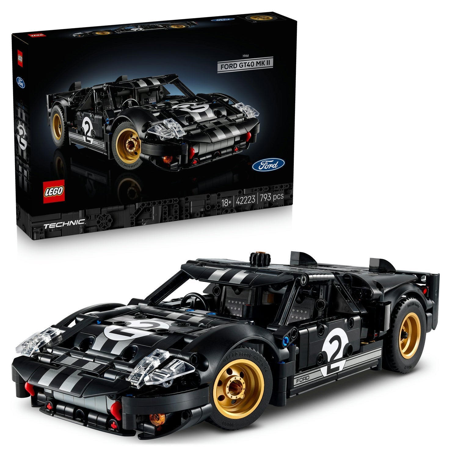 LEGO® Technic™ 1966 Ford GT40 MKII Race Car