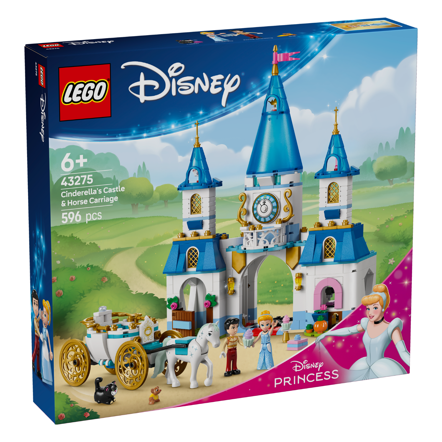 LEGO® Disney™ Cinderella’s Castle & Horse Carriage