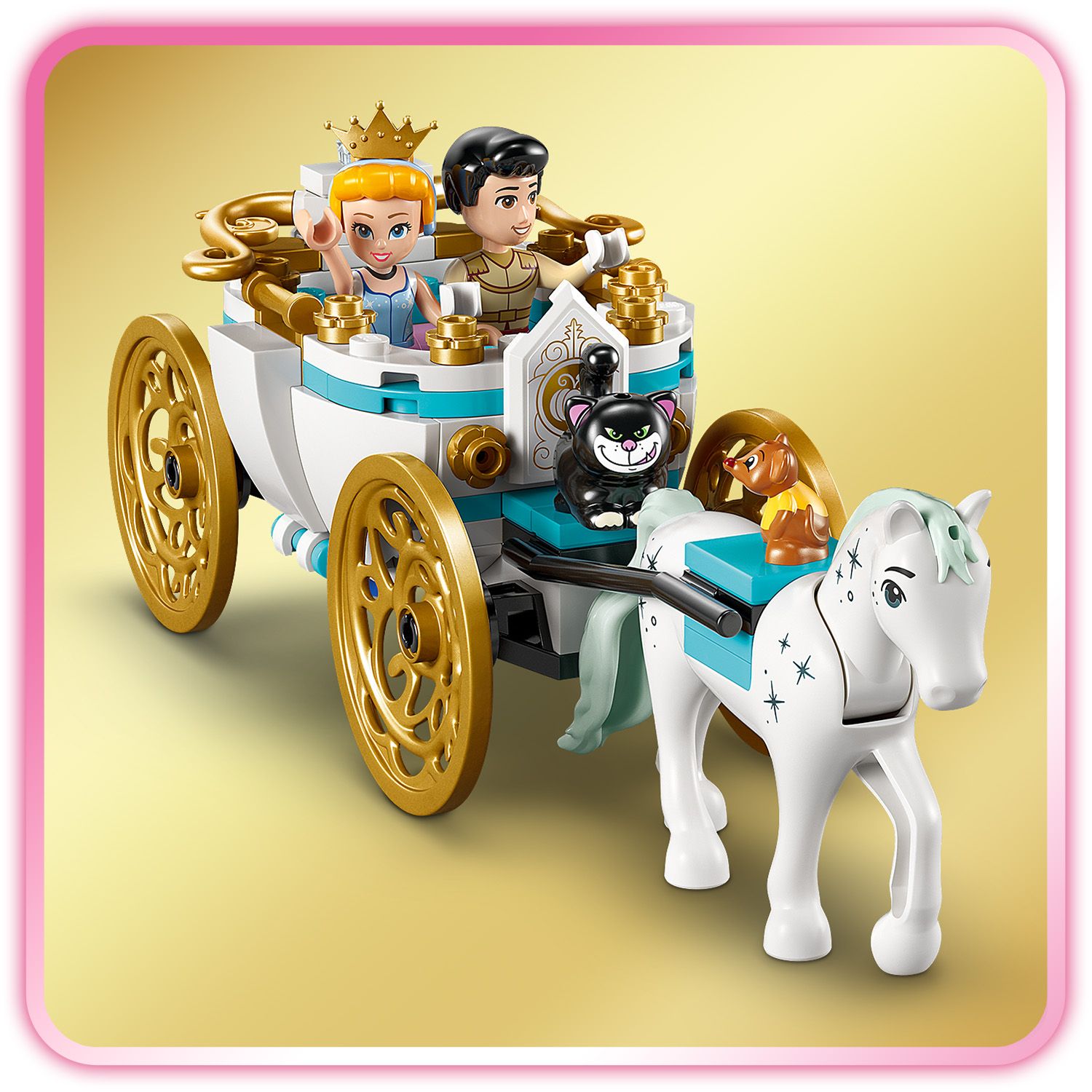 LEGO® Disney™ Cinderella’s Castle & Horse Carriage