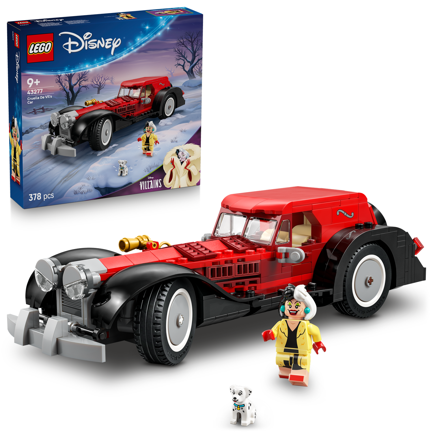 LEGO® Disney Cruella De Vil’s Car
