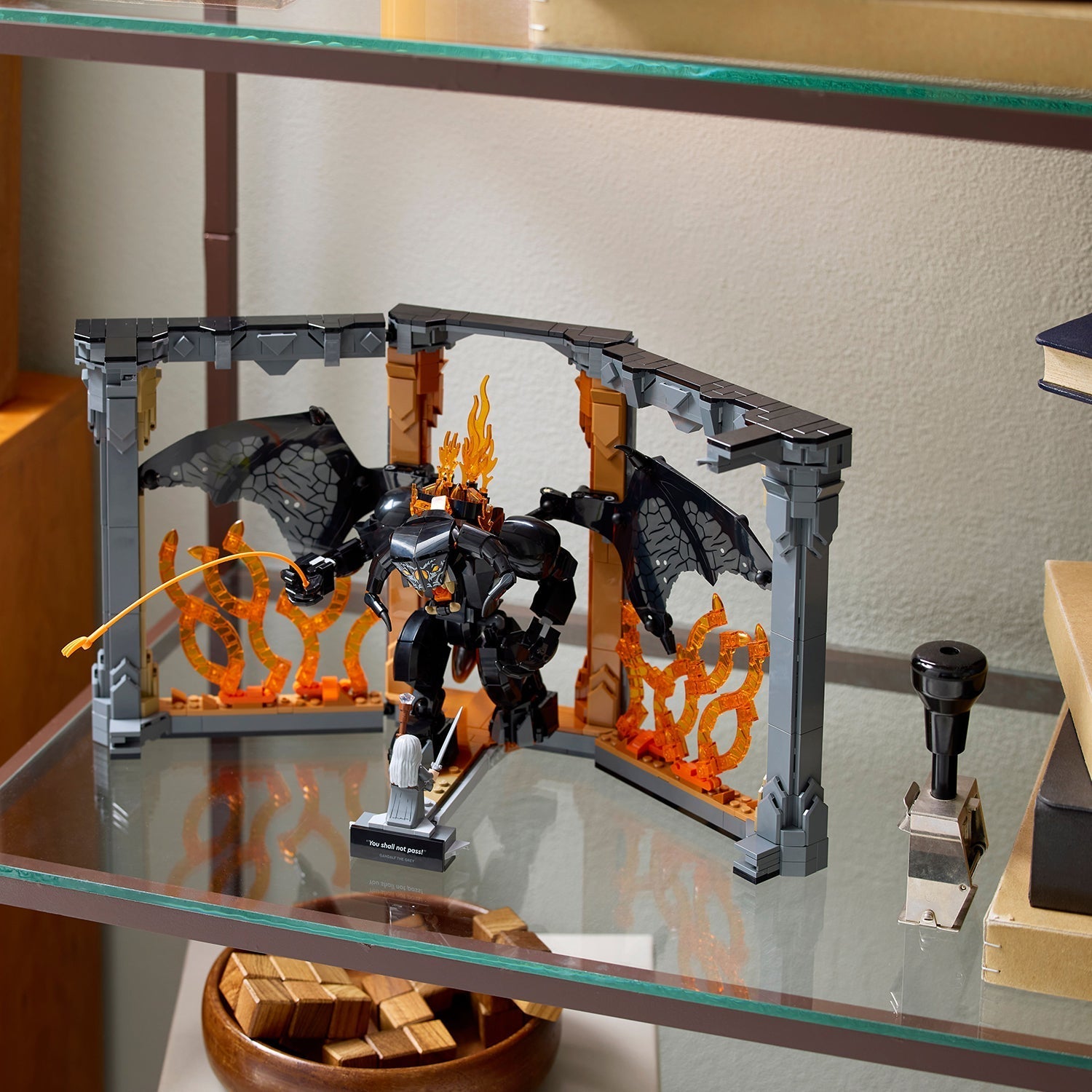 LEGO® ICONS™The Lord of the Rings: Balrog™ Book Nook