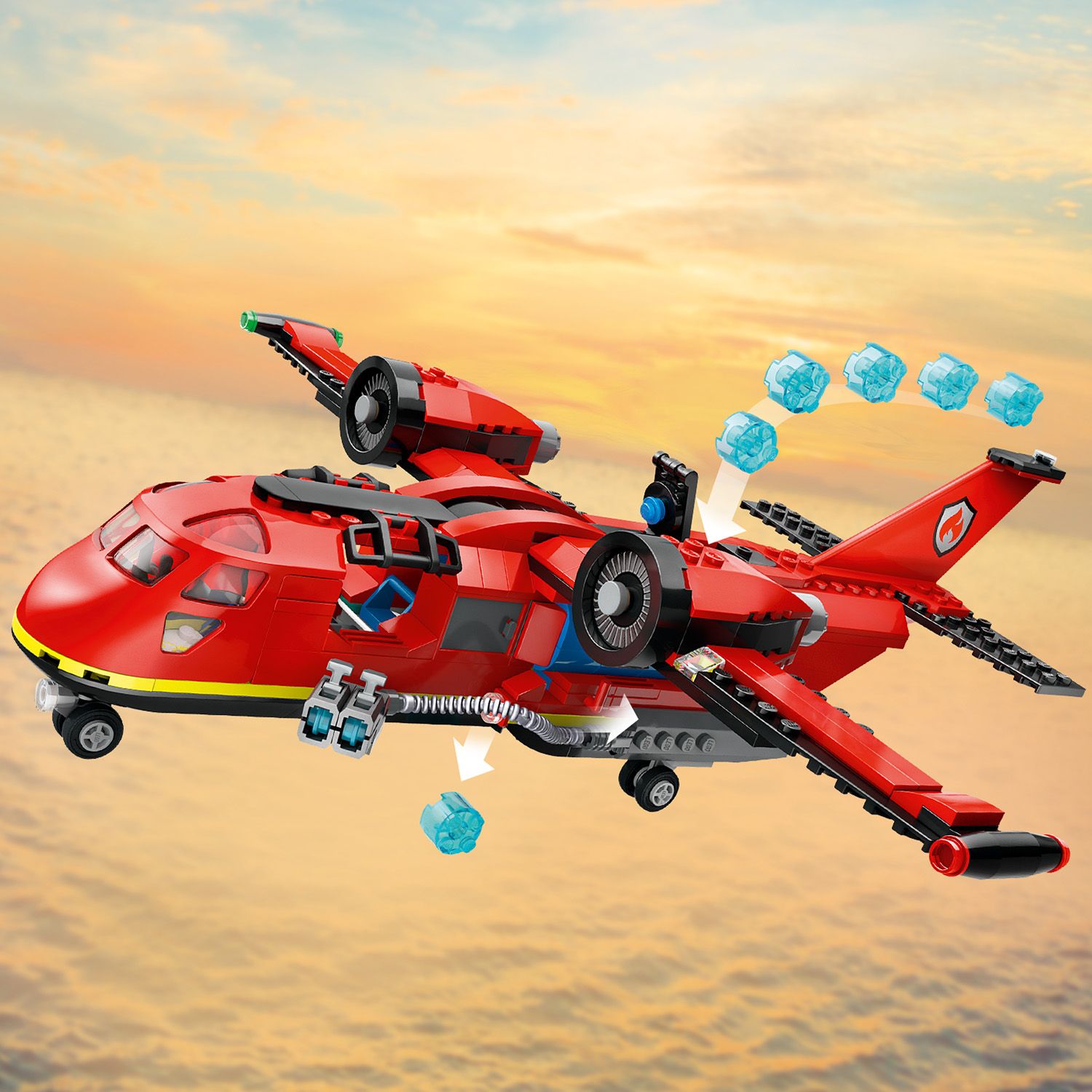 LEGO® City Fire Rescue Plane
