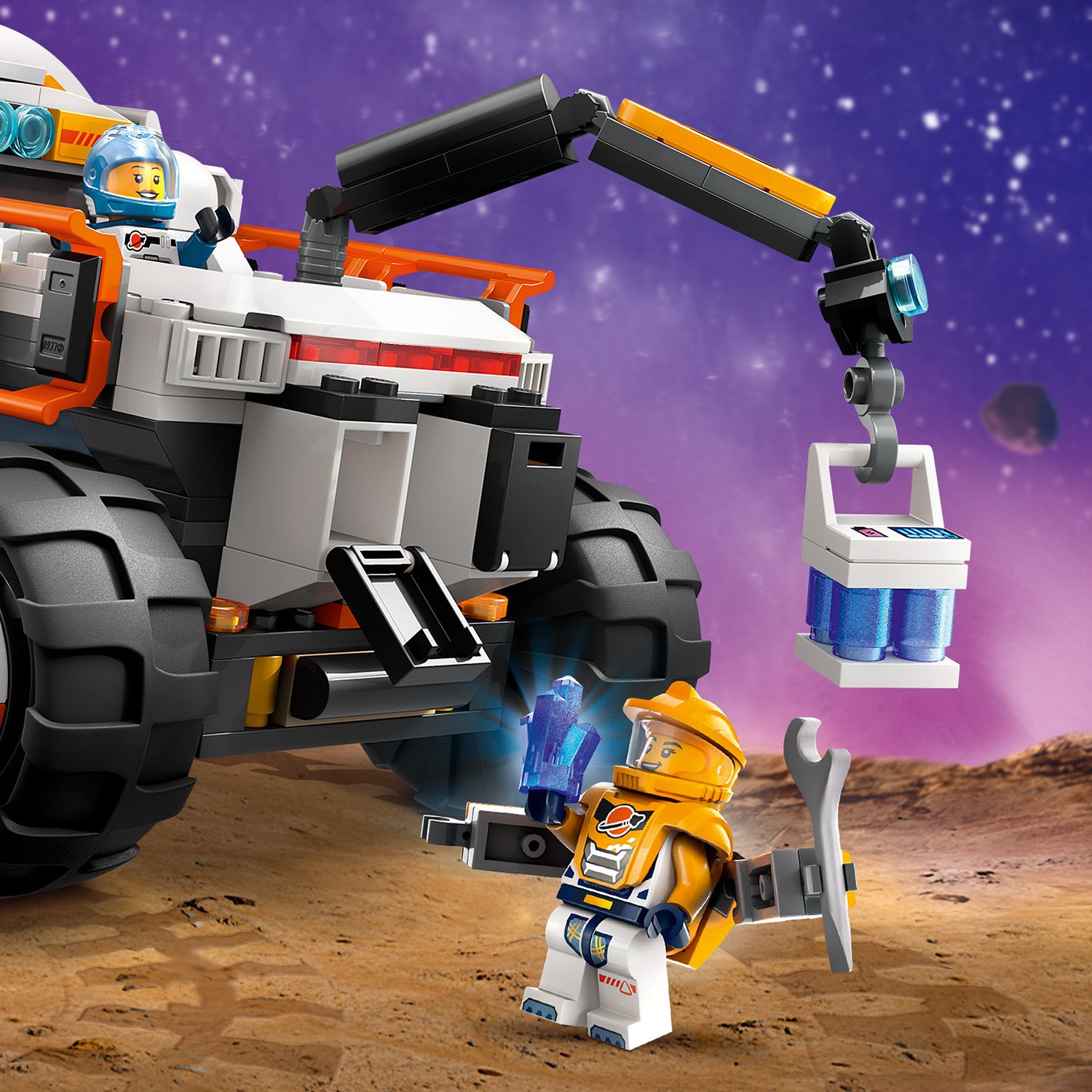 LEGO® City Command Rover and Crane Loader