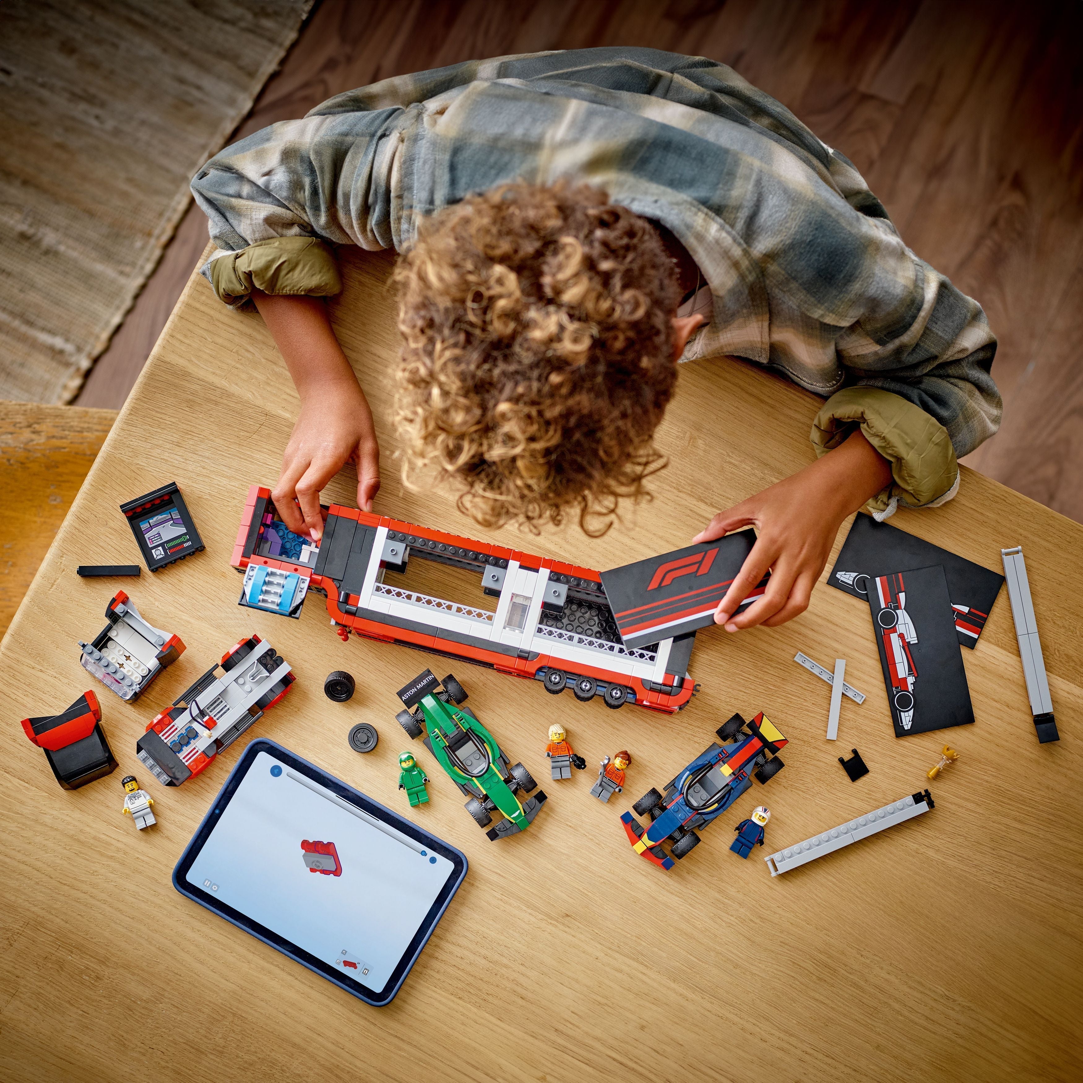 LEGO® City F1® Truck with RB20 & AMR24 F1® Cars