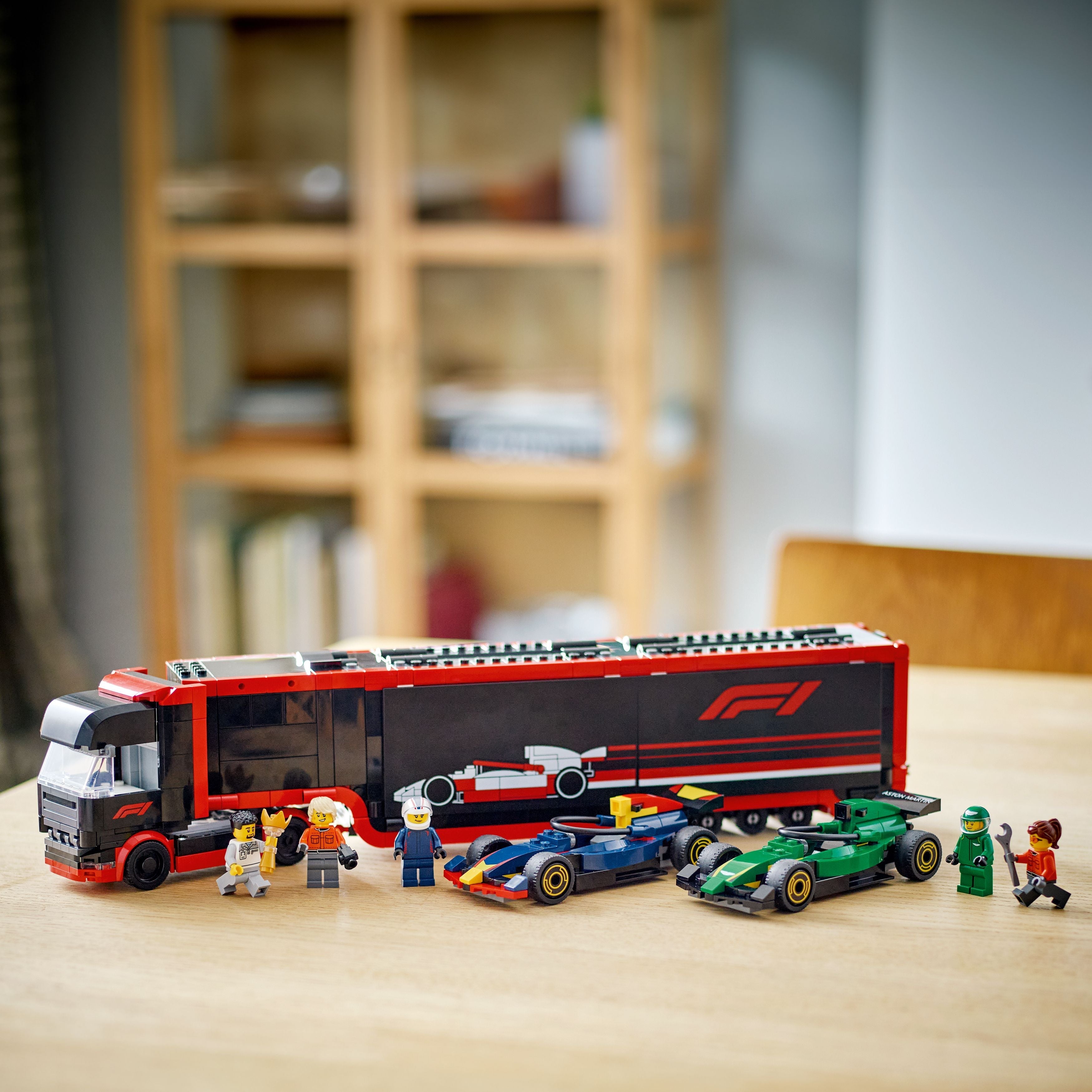 LEGO® City F1® Truck with RB20 & AMR24 F1® Cars