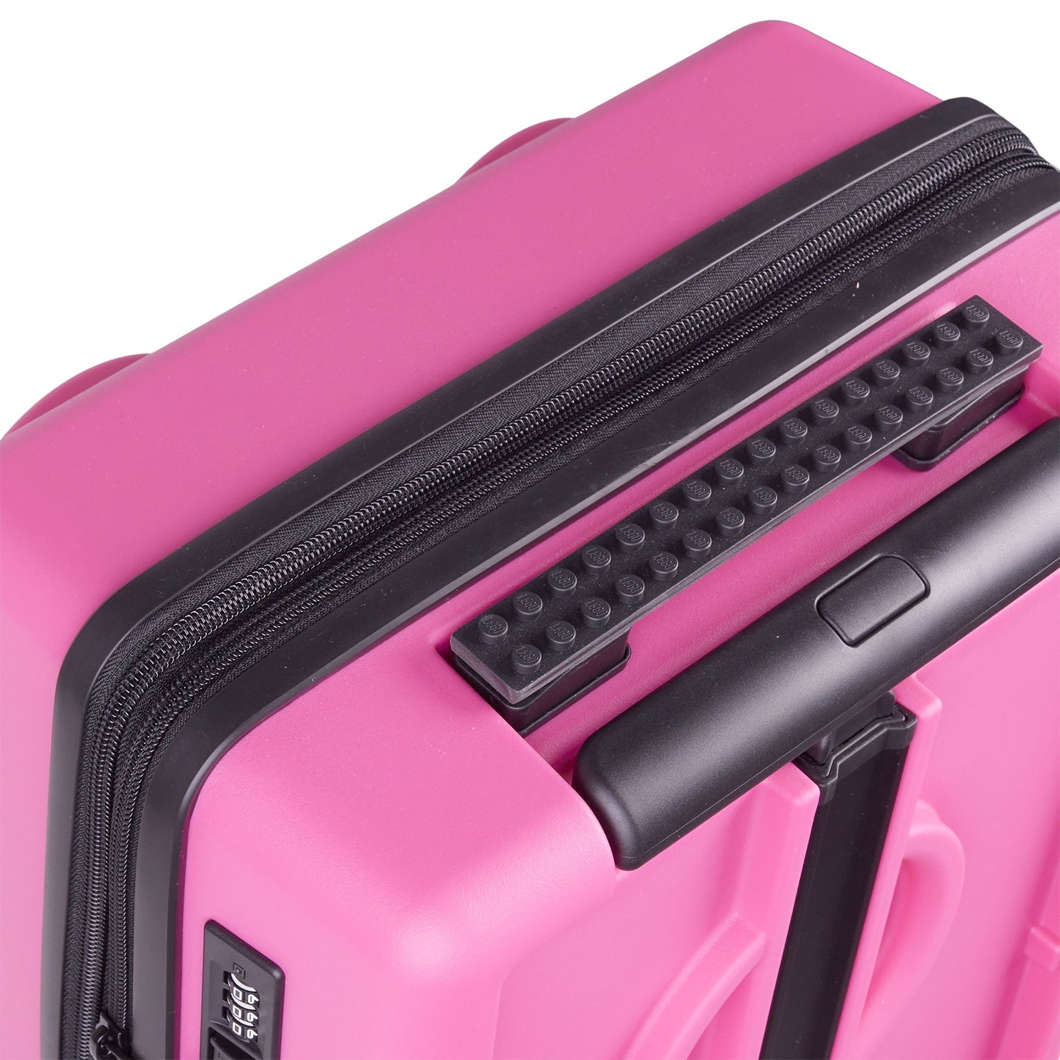 LEGO Signature Brick 2x3 Trolley Expandable Luggage - Bright Purple