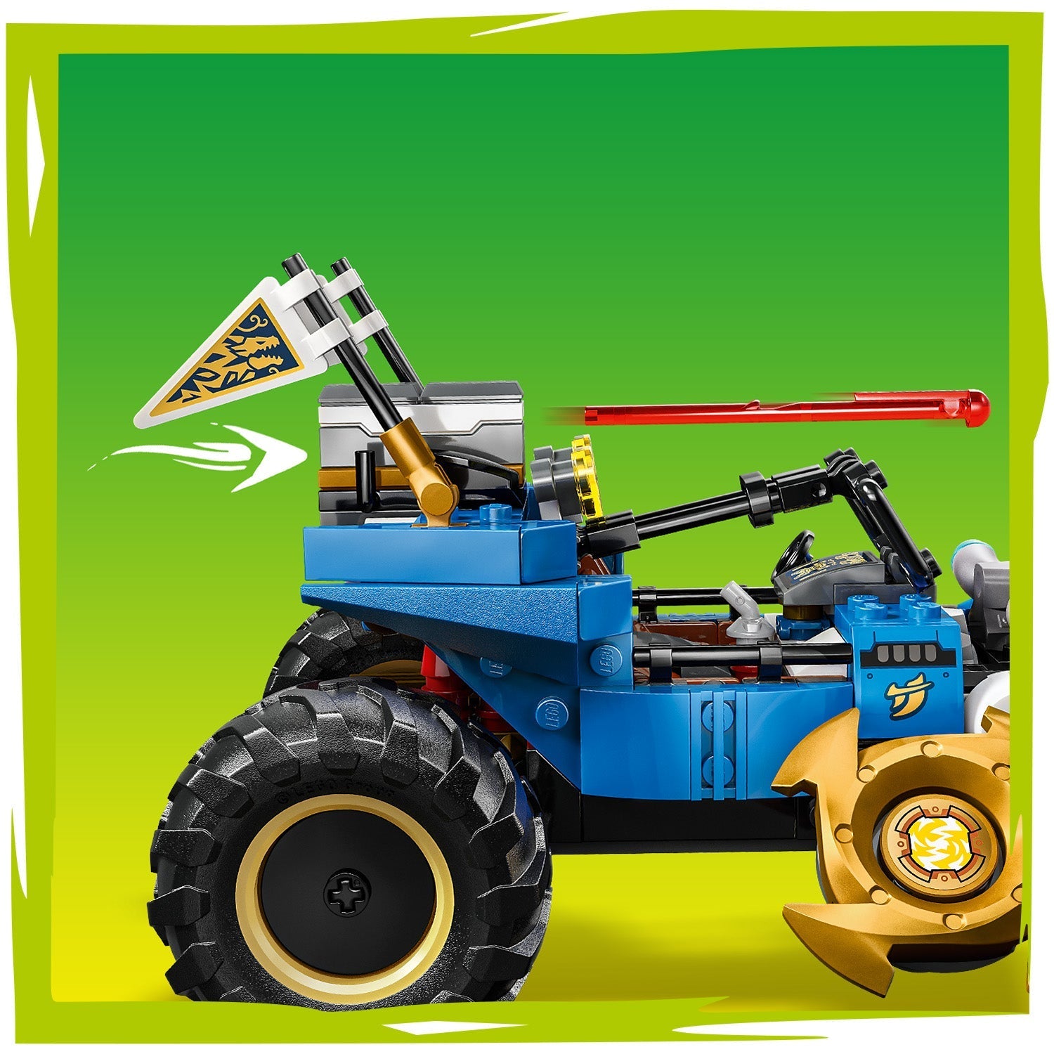 LEGO® NINJAGO® Jay’s Transforming Car