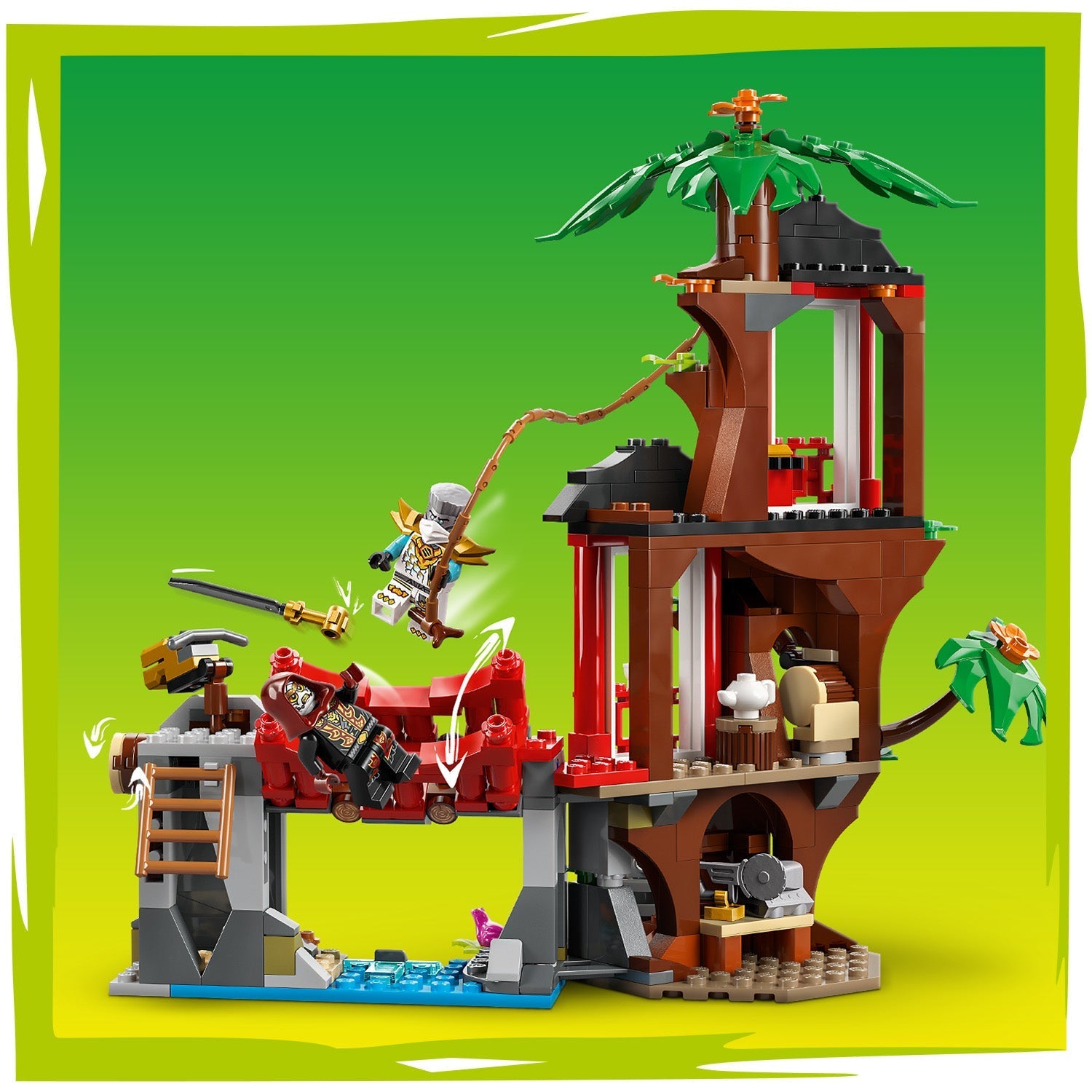 LEGO® NINJAGO® Ninja Vehicle Tree House Battle
