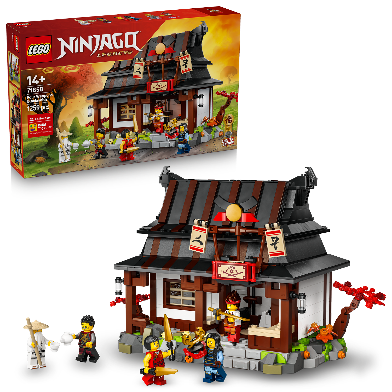 LEGO® NINJAGO® Four Weapons Blacksmith 15th Anniversary