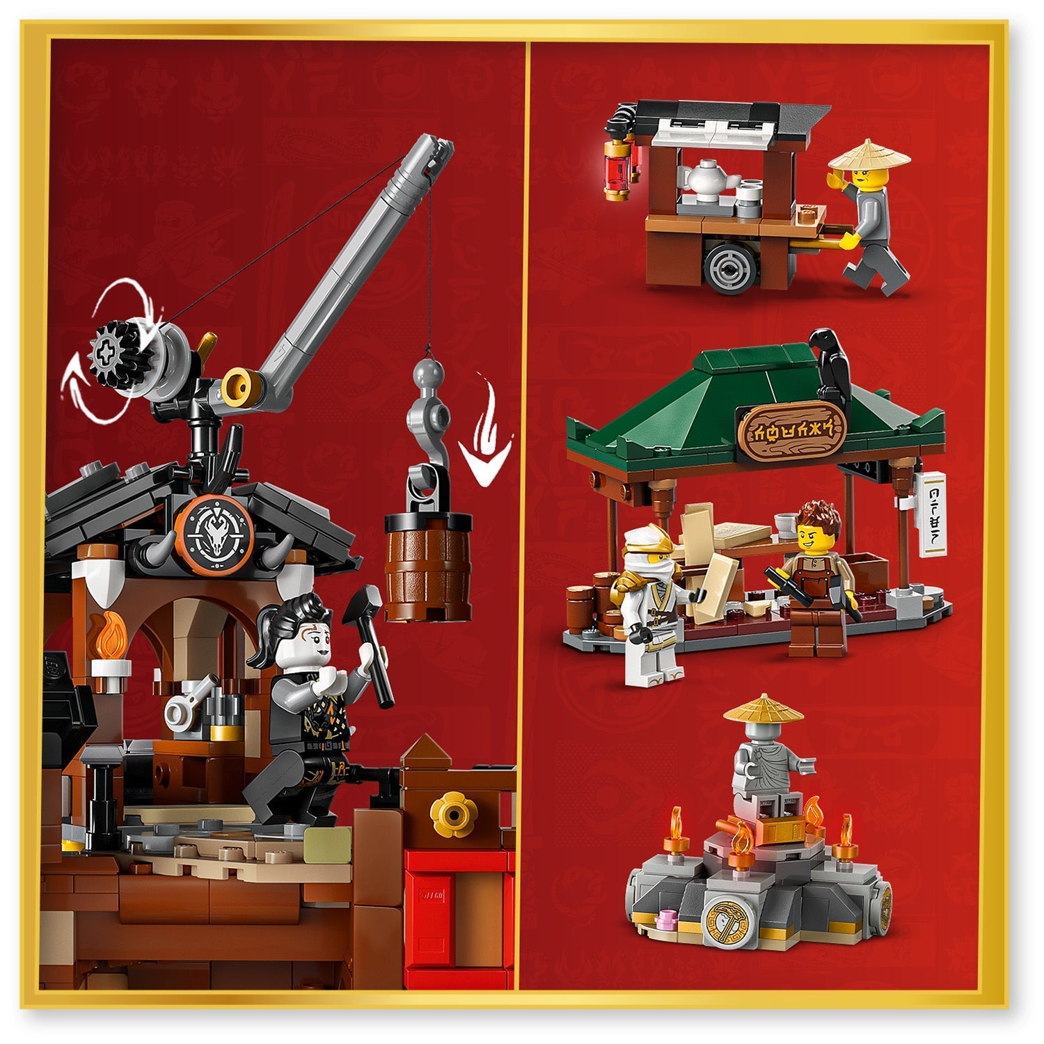 LEGO® NINJAGO® The Old Town 15th Anniversary