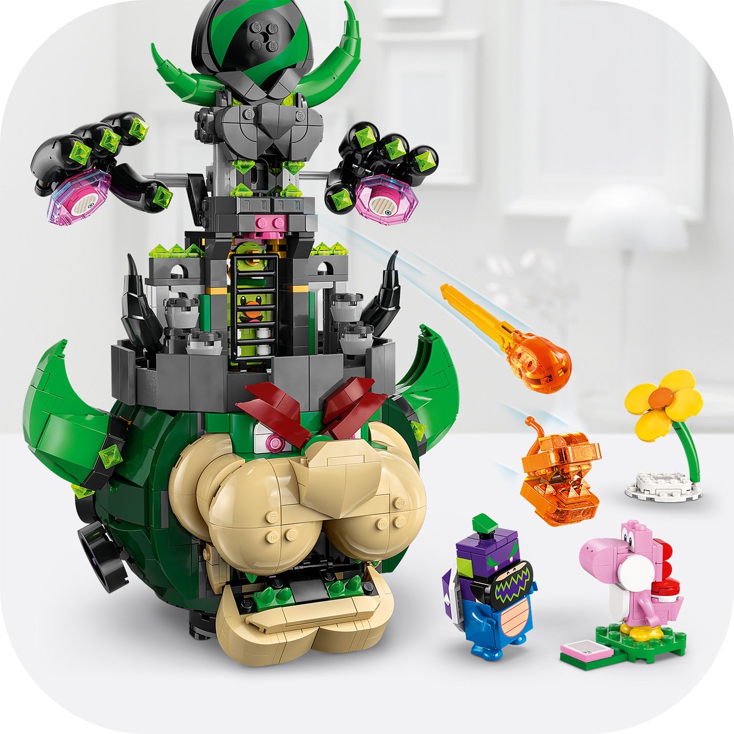 LEGO® Super Mario™ Prince Florian & Castle Bowser