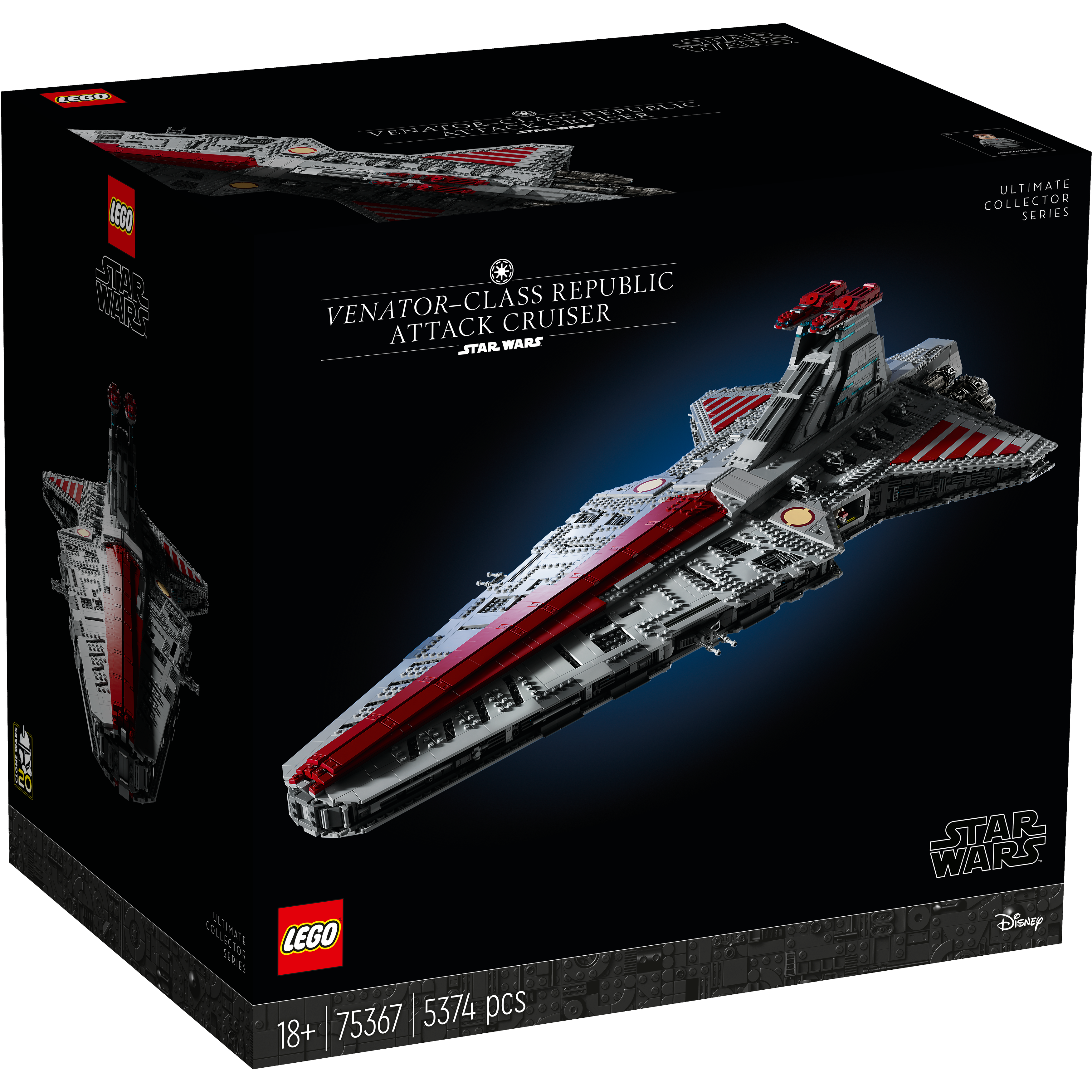 UCS Venator-Class Republic Attack Cruiser 75367