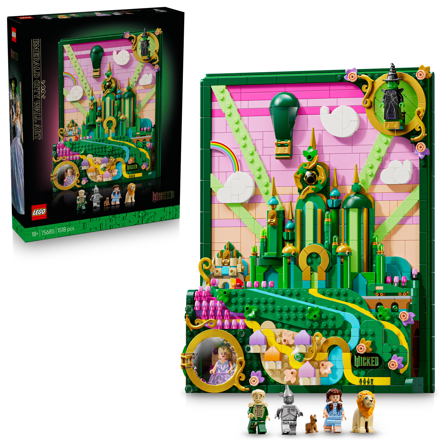 LEGO® Wicked Emerald City Wall Art