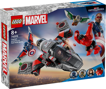 LEGO® Marvel Captain America vs. Red Hulk Battle