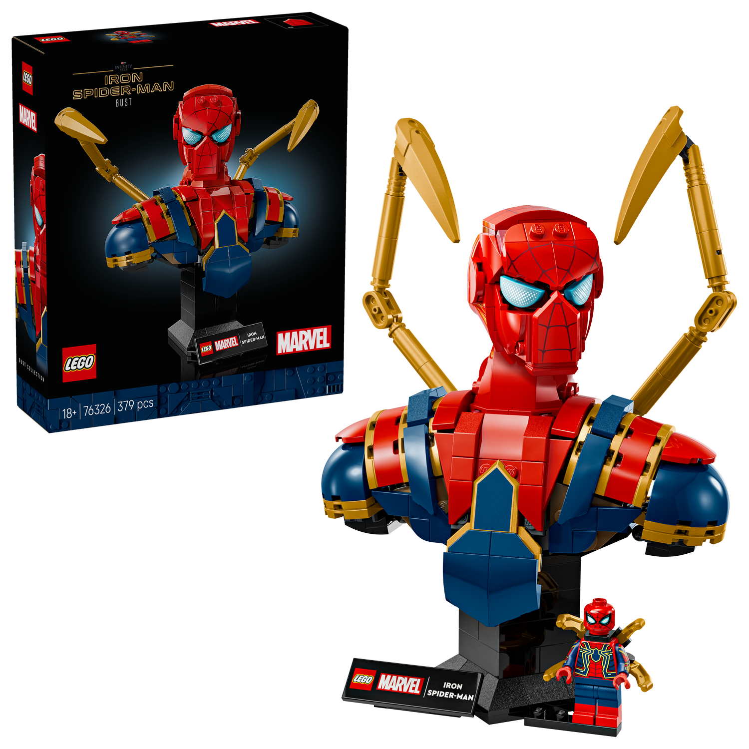 LEGO® Marvel Iron Spider-Man Bust
