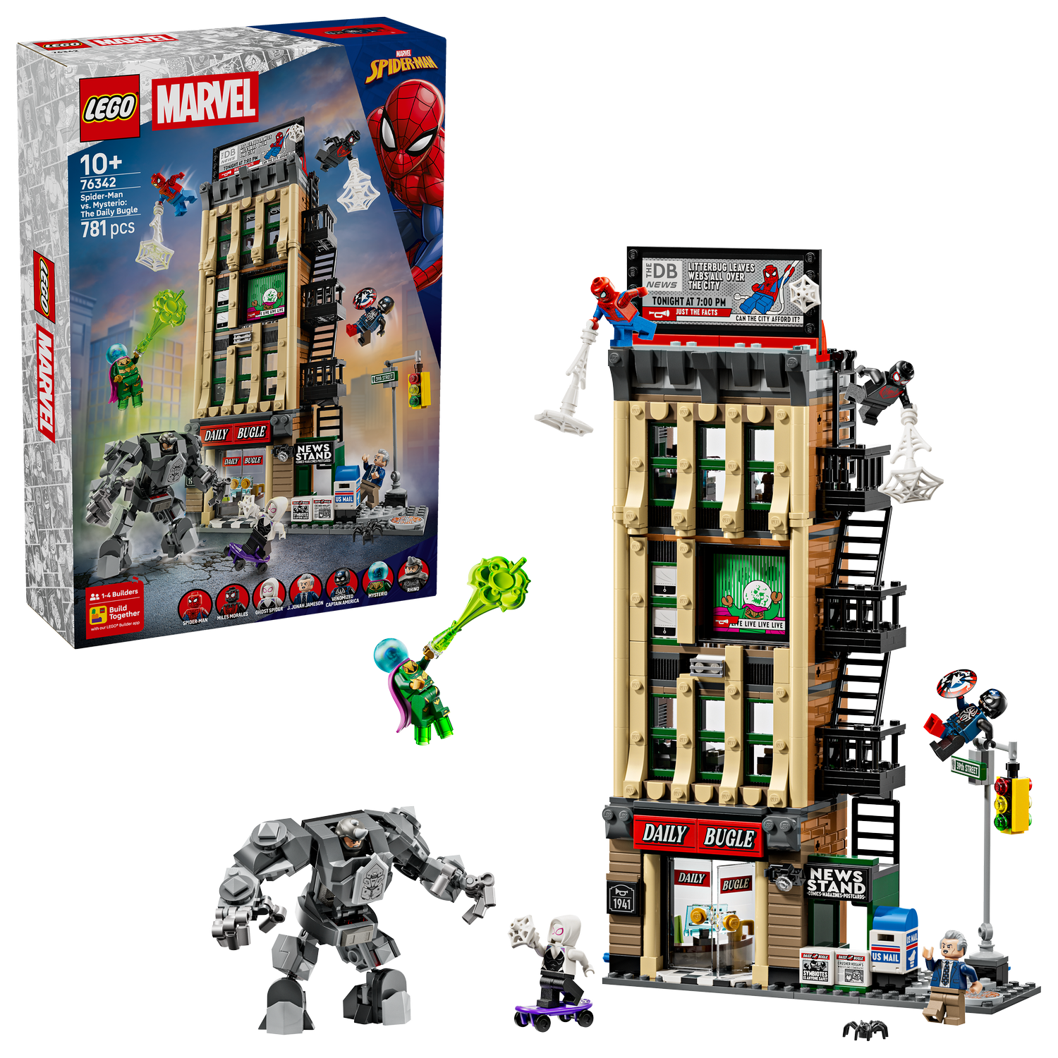 LEGO® | Marvel Spider-Man vs. Mysterio: The Daily Bugle