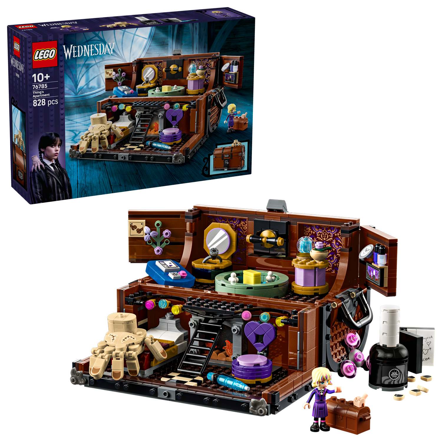 LEGO® Wednesday Thing’s Apartment